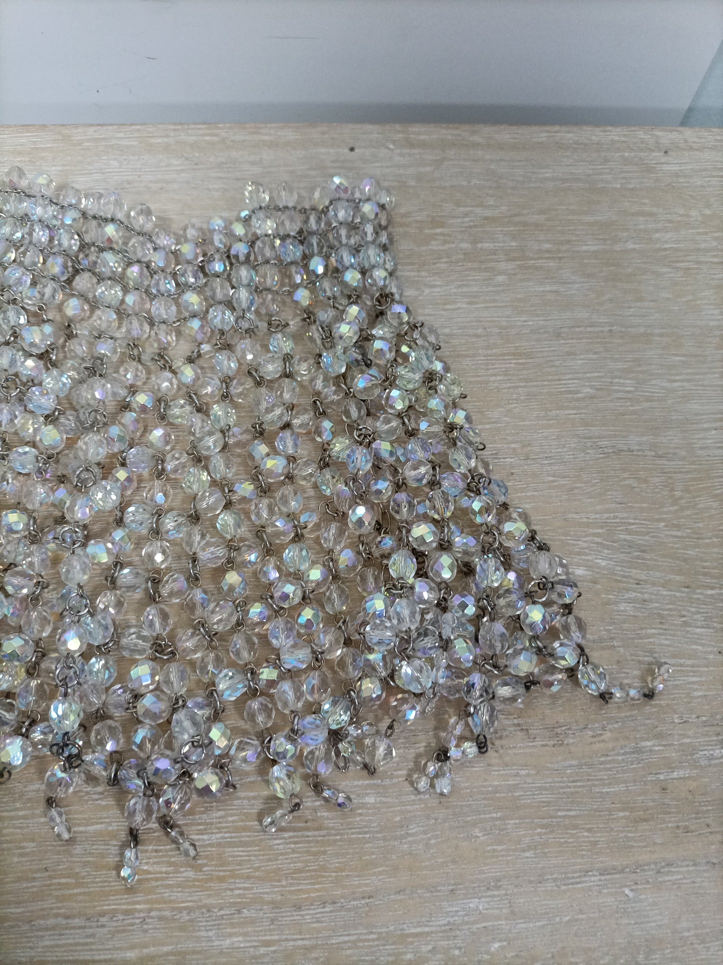 OTHERS. Transparent rhinestone necklace