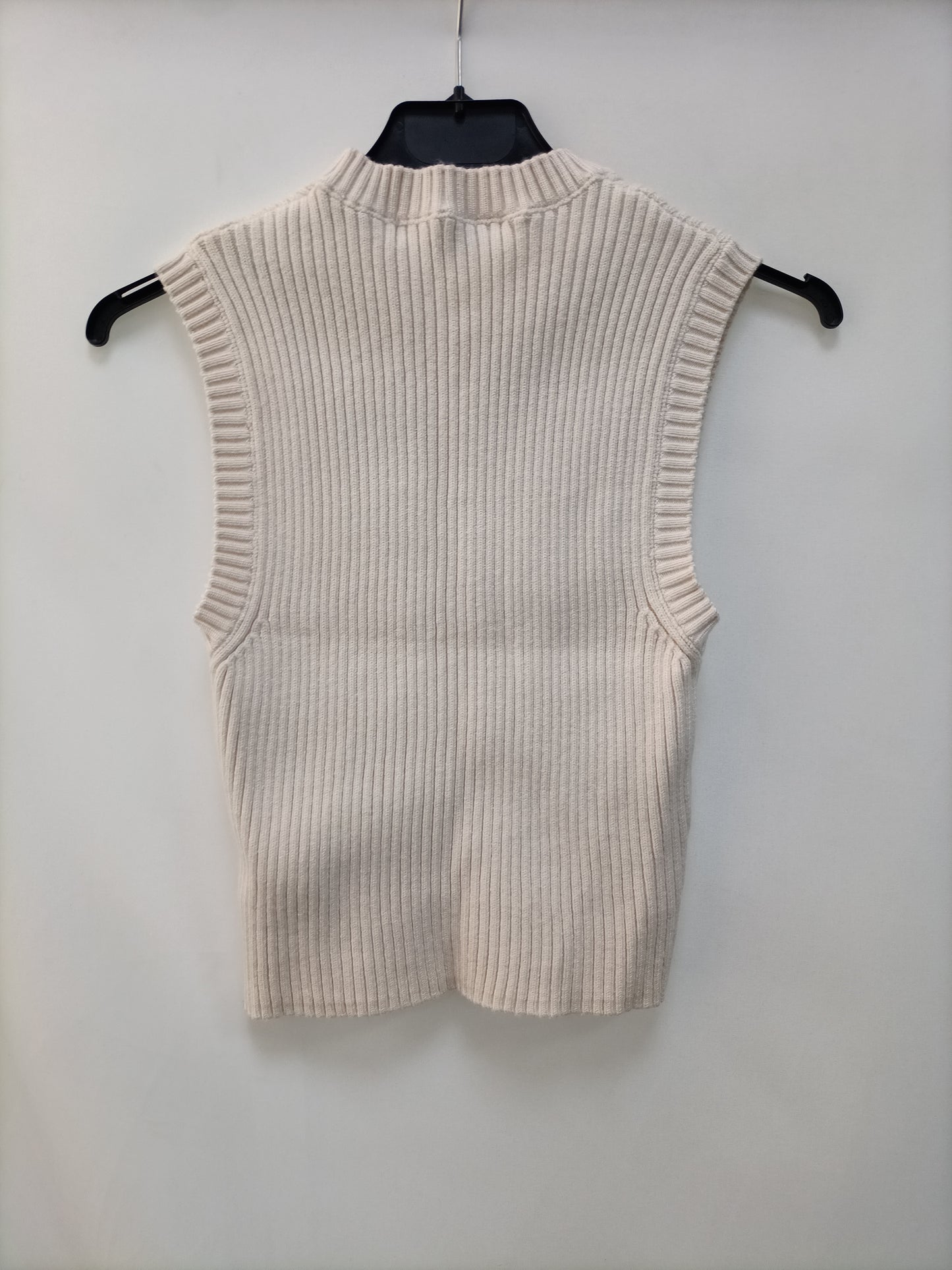 ZARA. Top punto canalé T.l