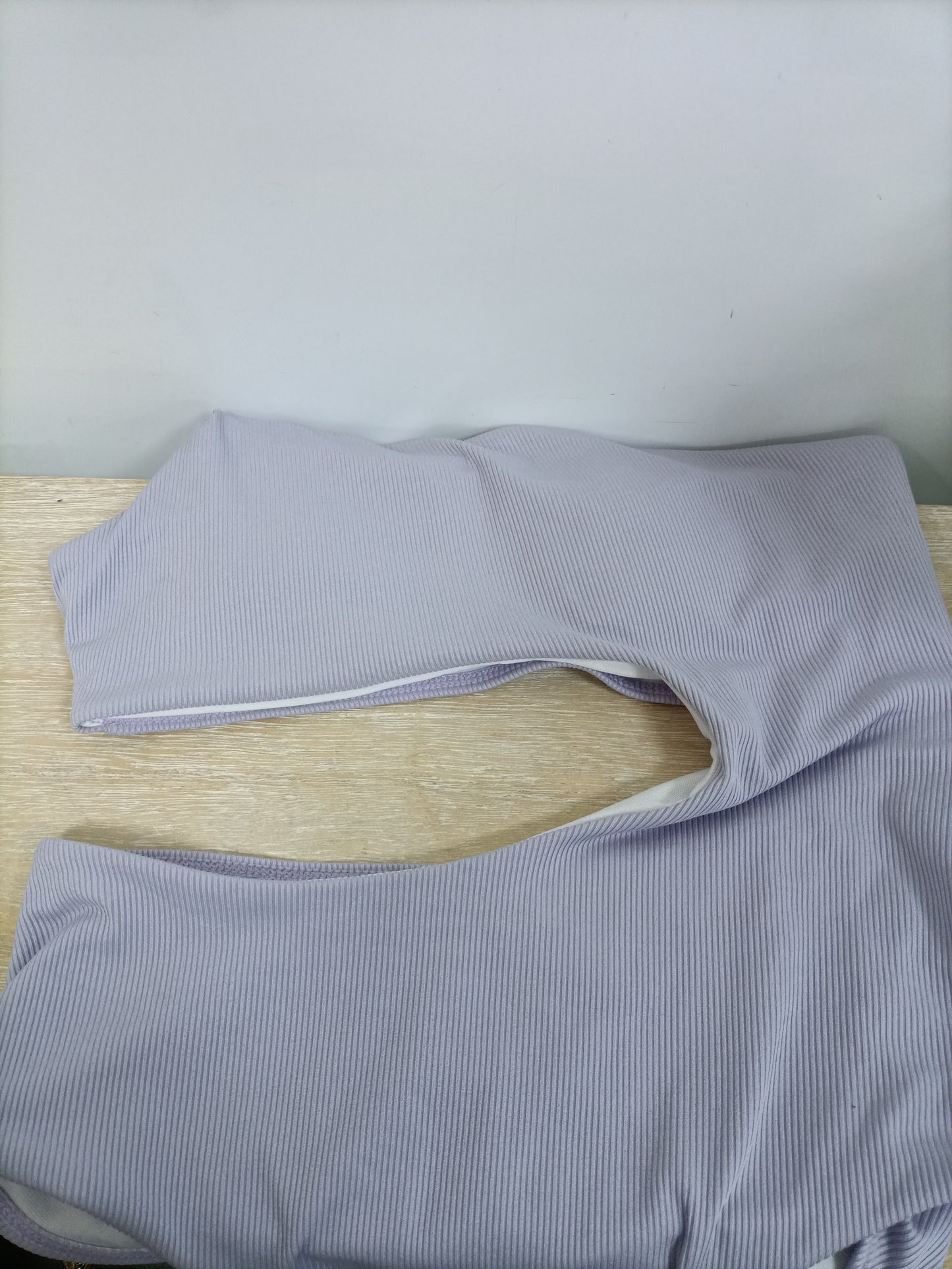 SHEIN. Bañador lila apertura T.l