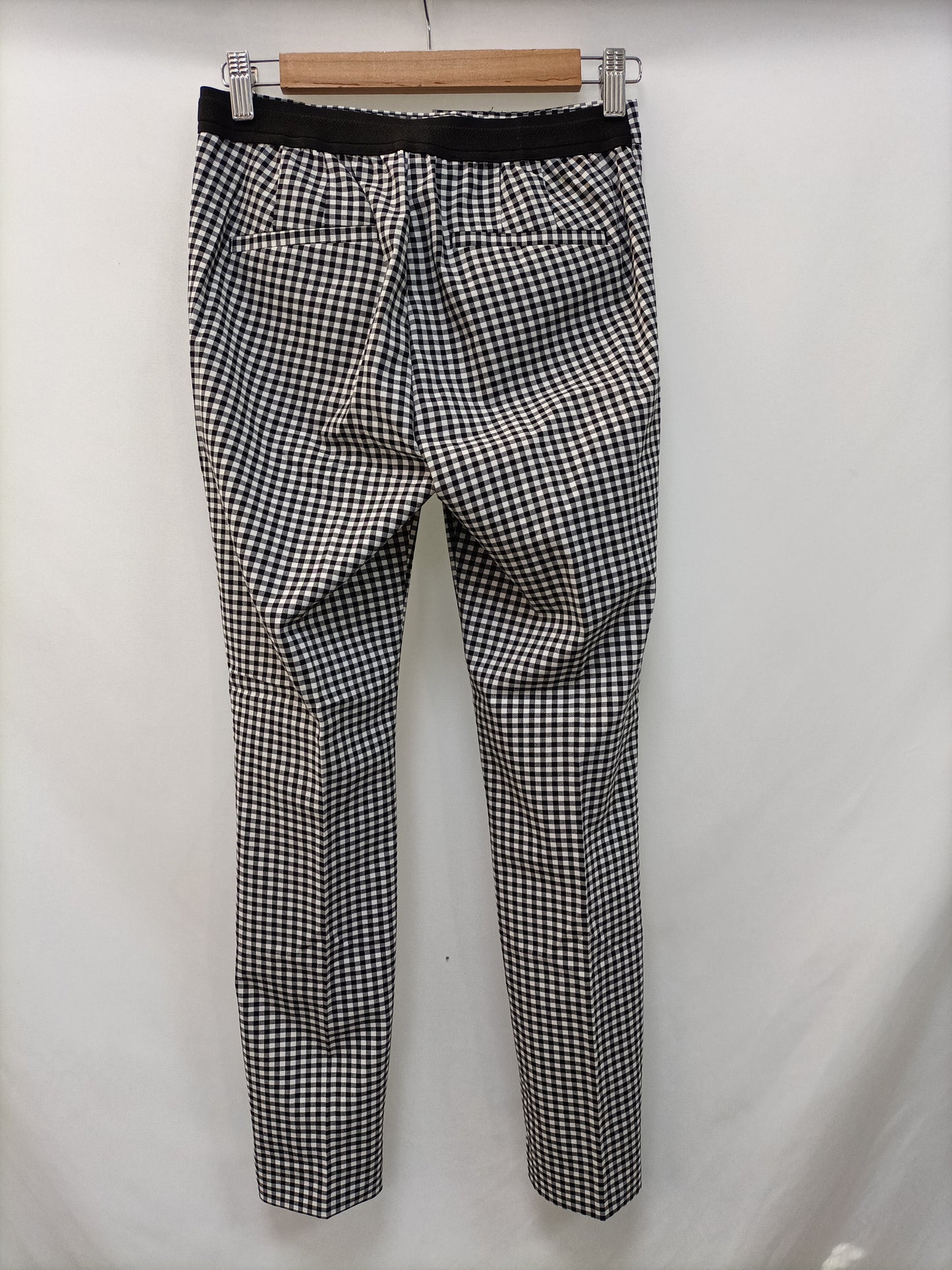 ZARA. Pantalón cuadros vichy T.s