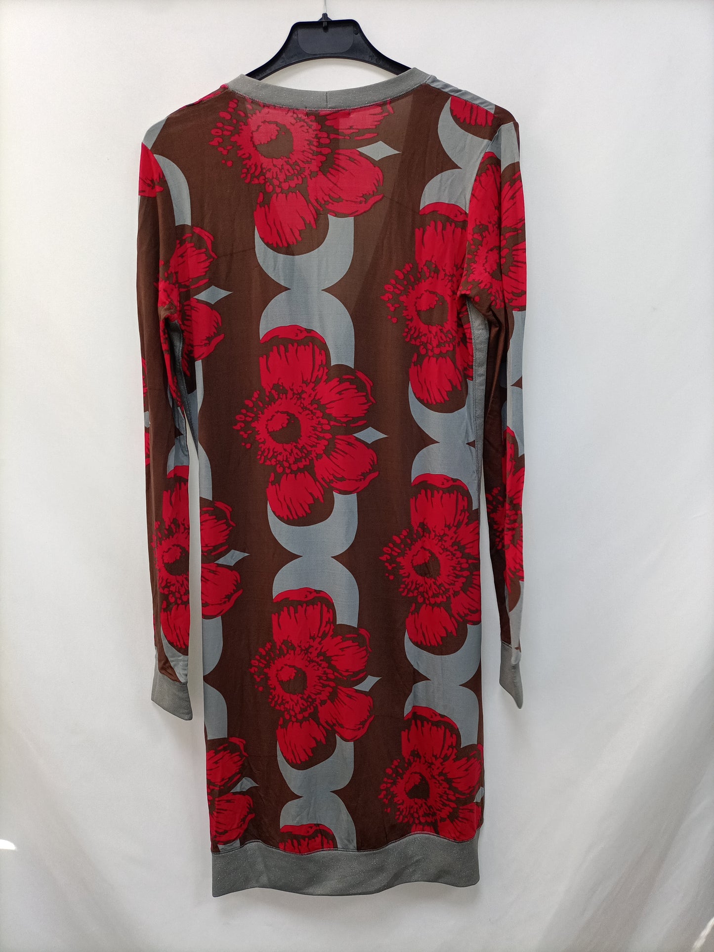 CUSTO. Vestido/rebeca flores T.1(s)