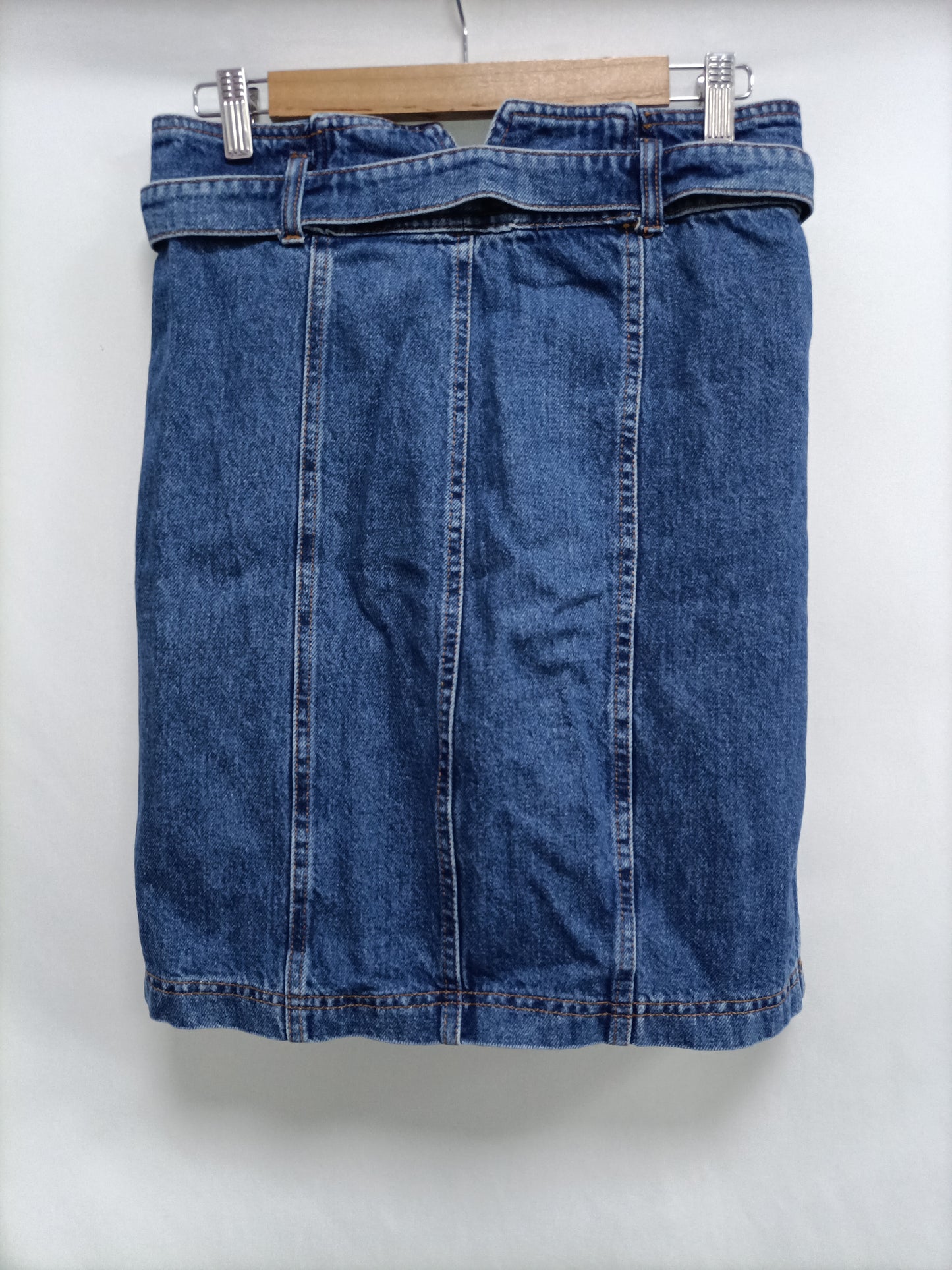 STRADIVARIUS. Falda denim lazada T.40