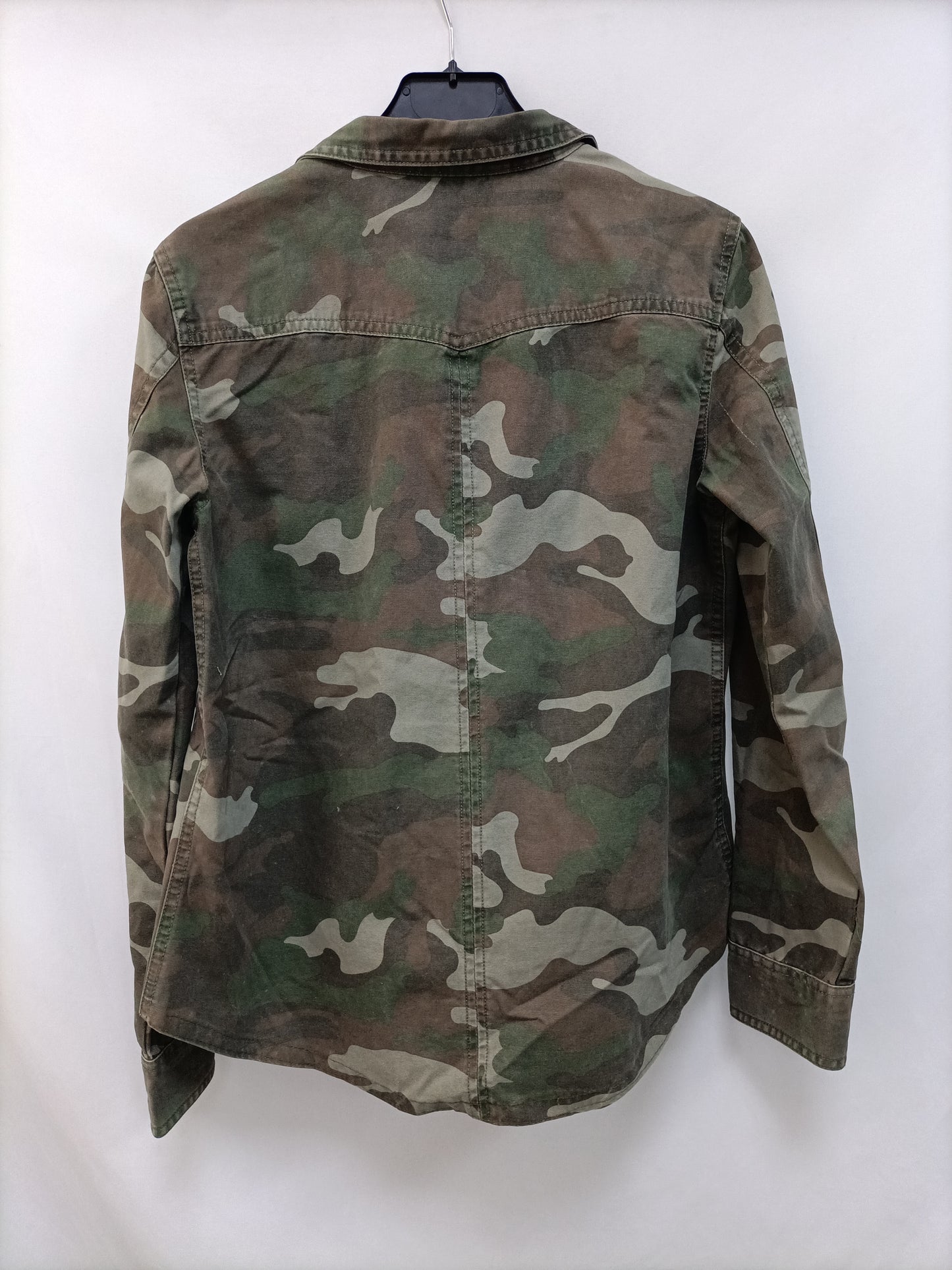 ZARA. Sobrecamisa camuflaje T.m