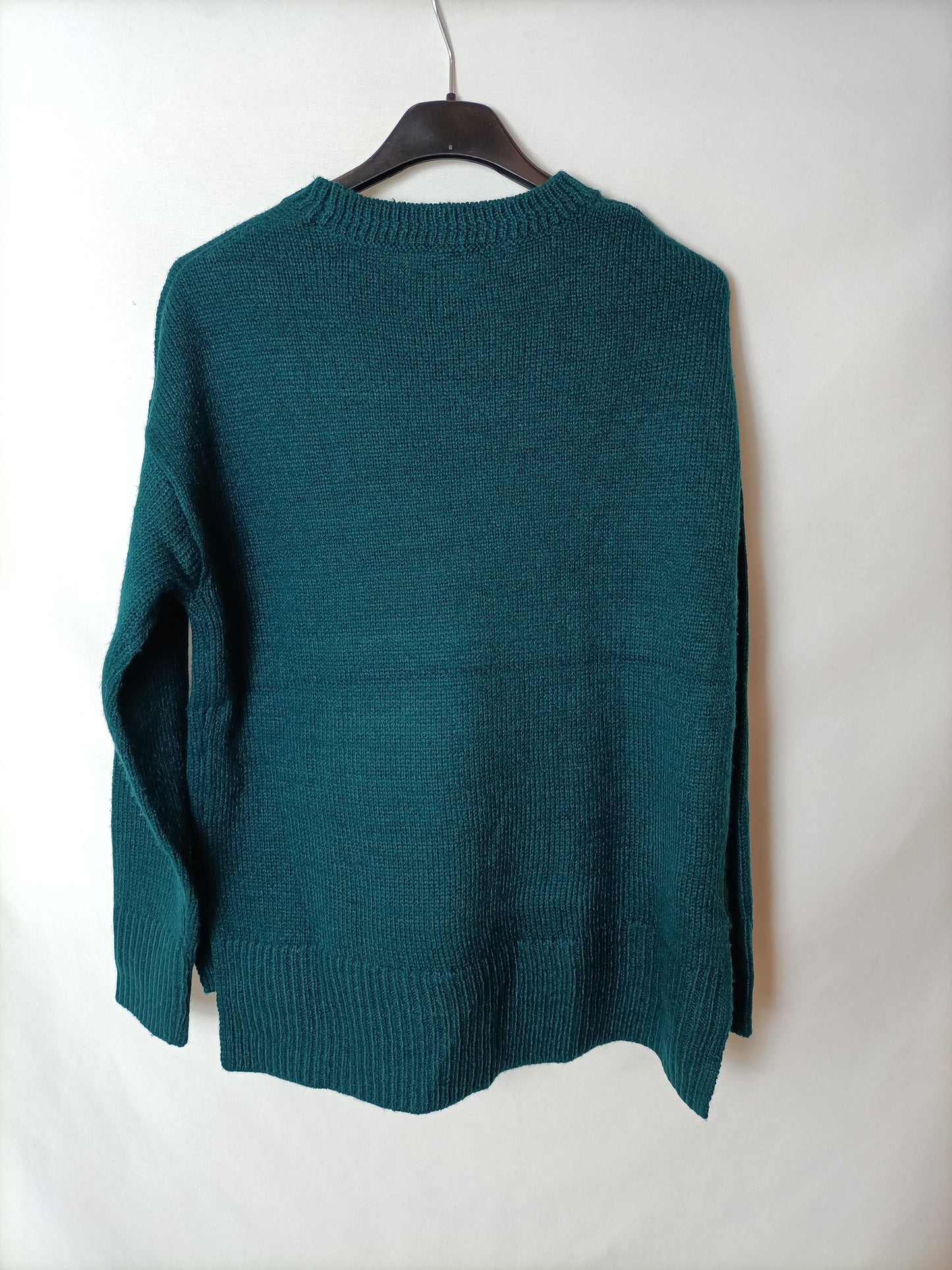 SFERA. Jersey básico verde T.s