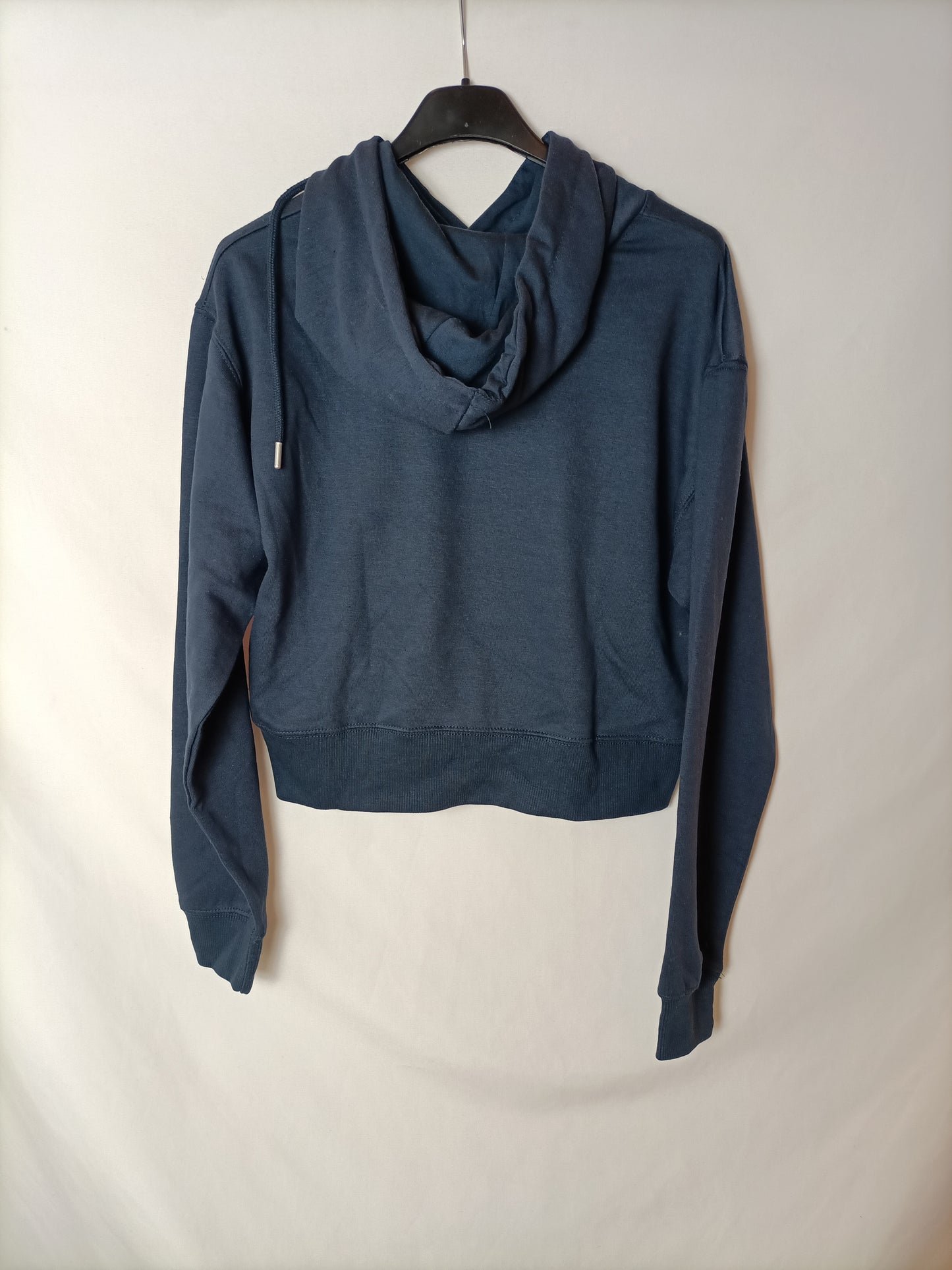 LEFTIES. Sudadera azul capucha T.s