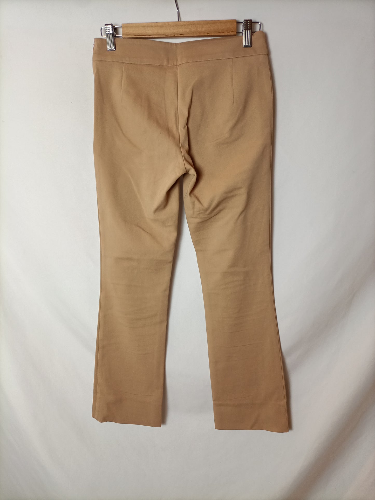 MAJE. Beige flared trousers Tu(xs)