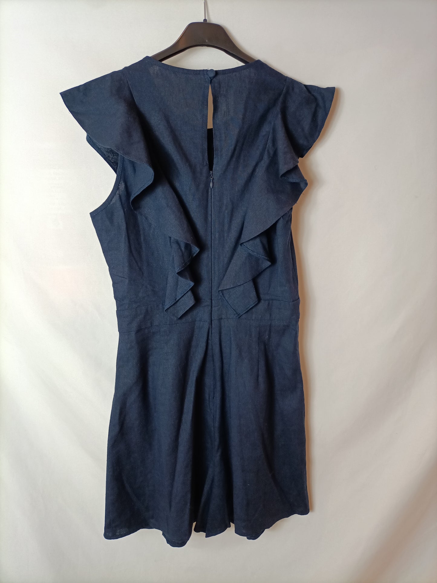 OTRAS. Mono corto azul volantes T.u(s)