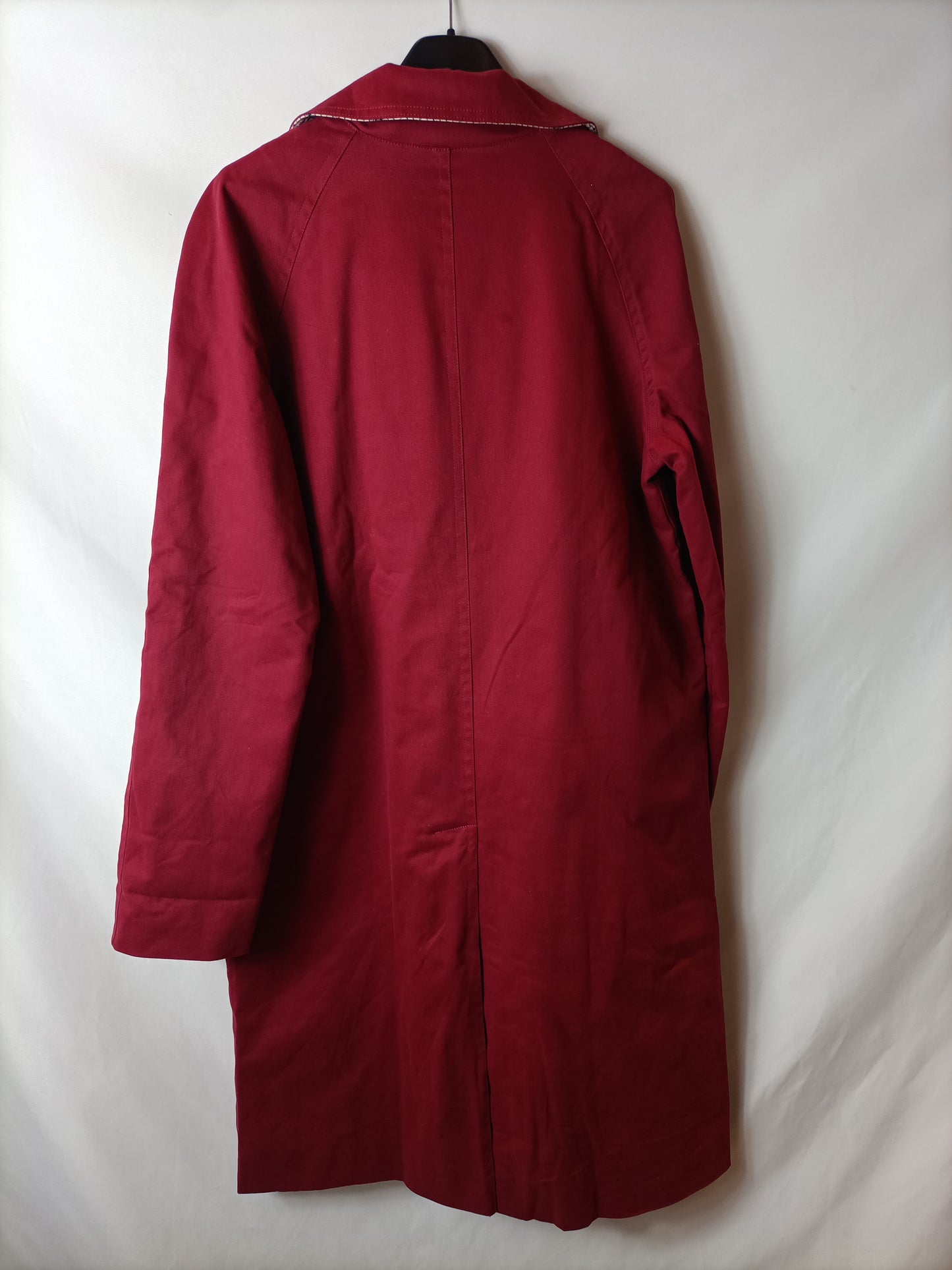 OTHERS. Burgundy parka/trench coat Yours