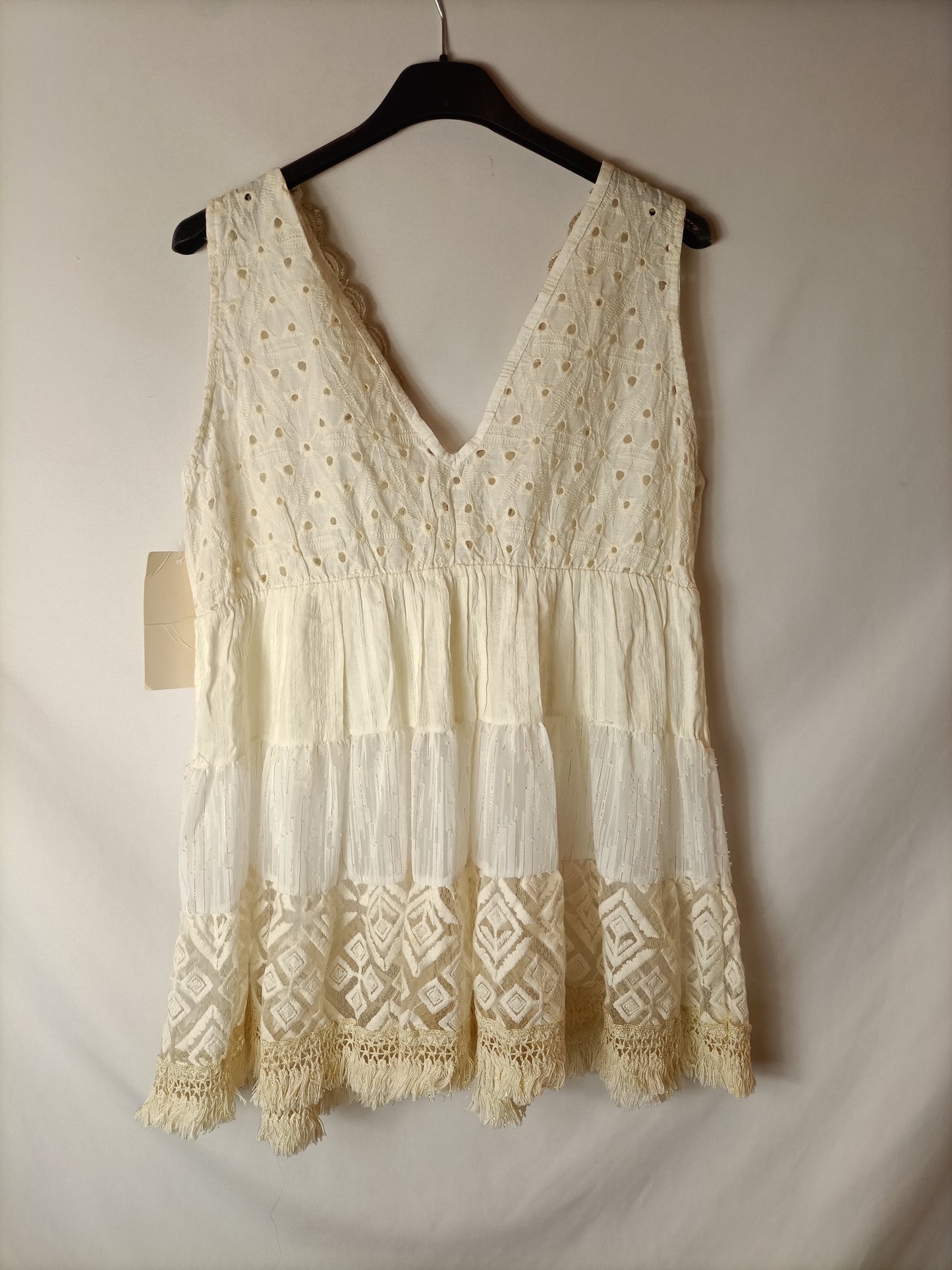 FLORA. Top texturas troquelado. T M/L