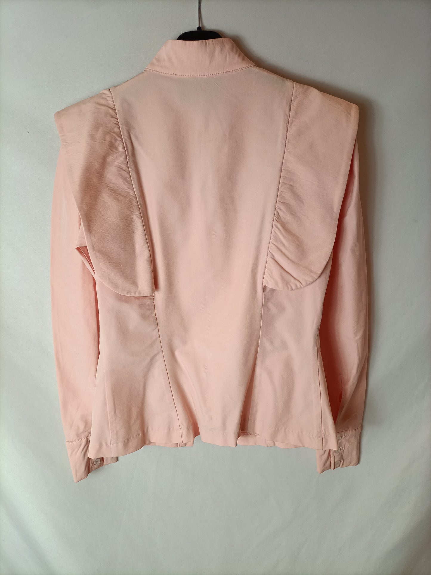 IQ COLLECTION. Pink ruffled blouse Tm