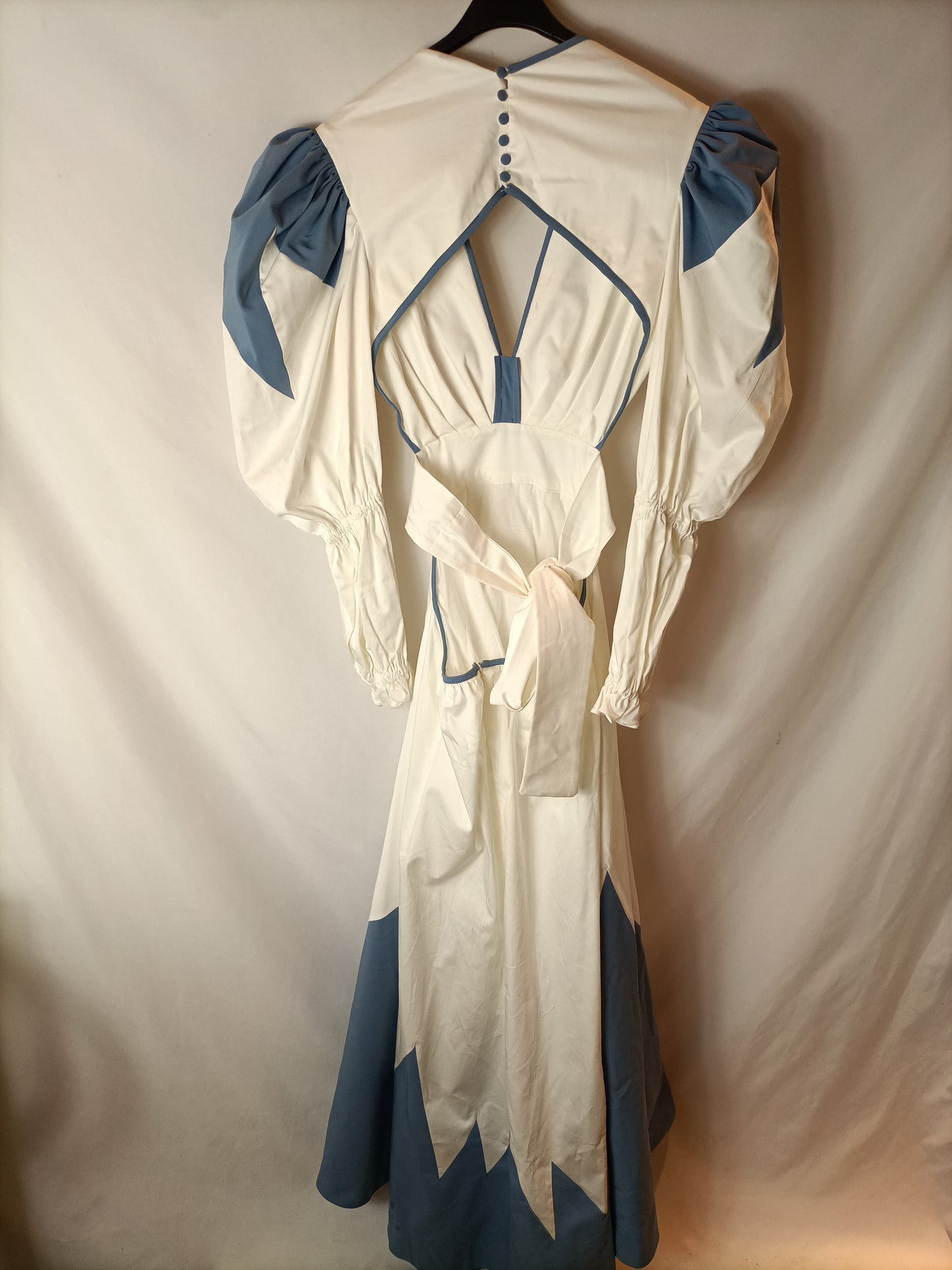 IQ COLLECTION. Vestido bicolor largo T.m