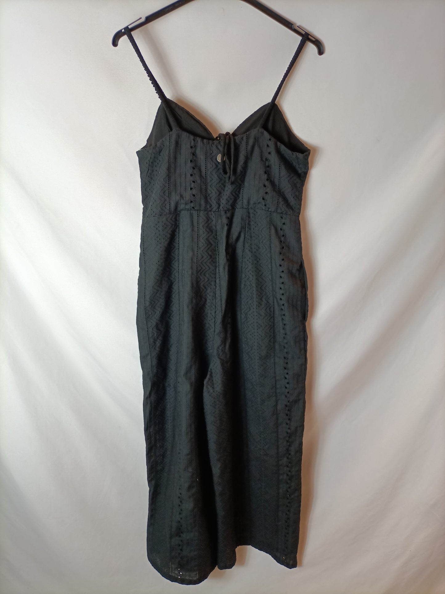 BSB. Black die-cut jumpsuit Ts