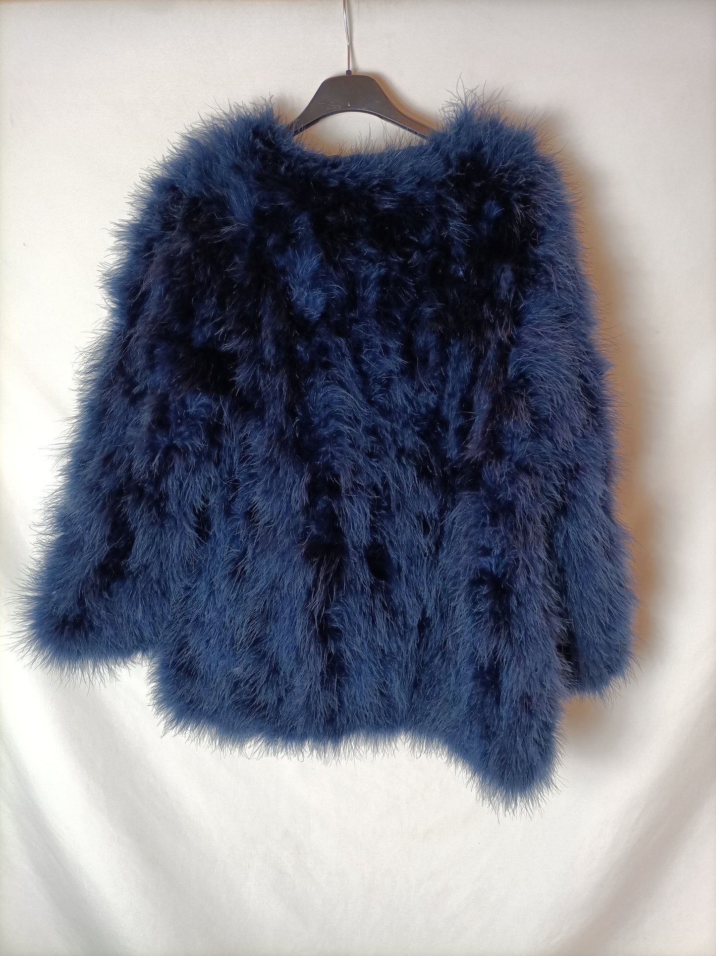 T&B. Abrigo pelo azul T.xl