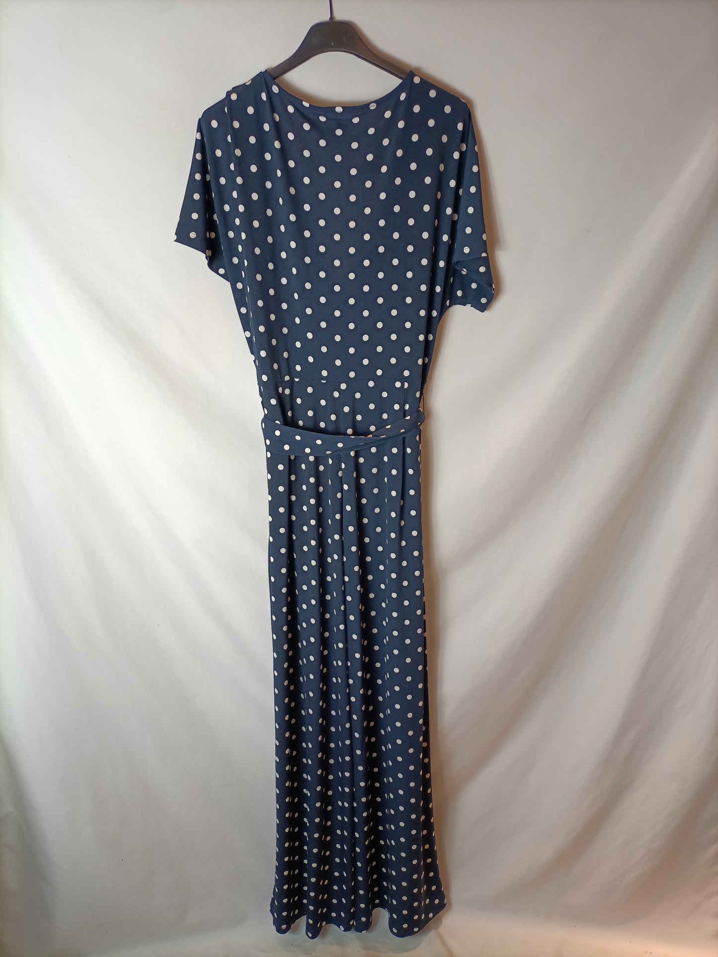 CORTEFIEL. Mono azul marino lunares. T M