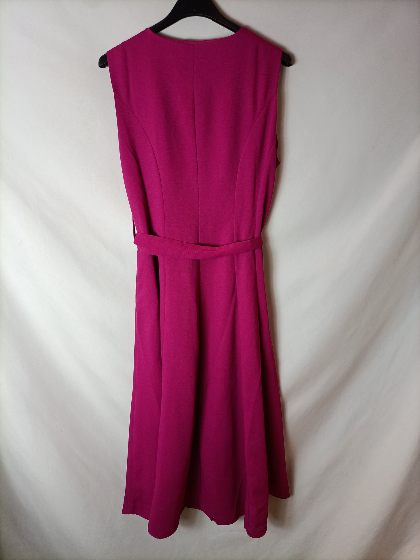 CORTEFIEL. Vestido abotonado rosa. T S (S/M)