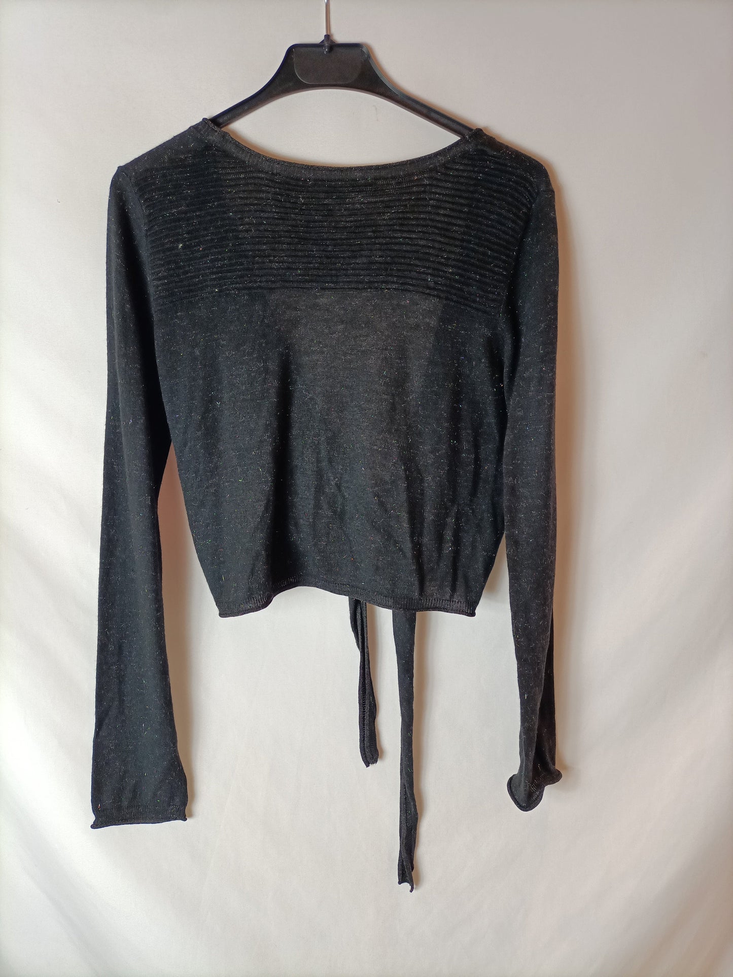 NAF NAF. Black thread torerita. TS