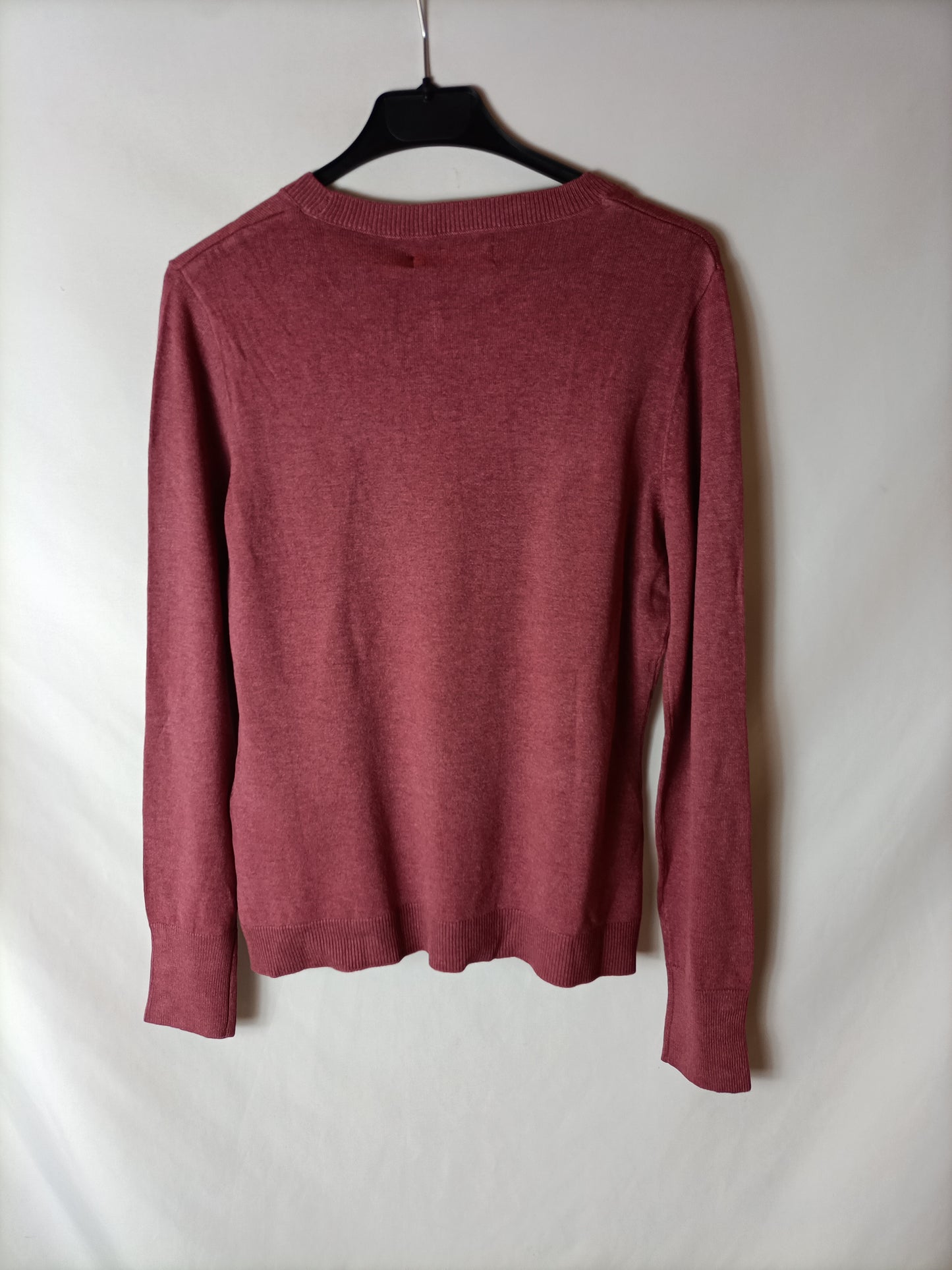 CORTEFIEL. Jersey rosa oscuro T.s