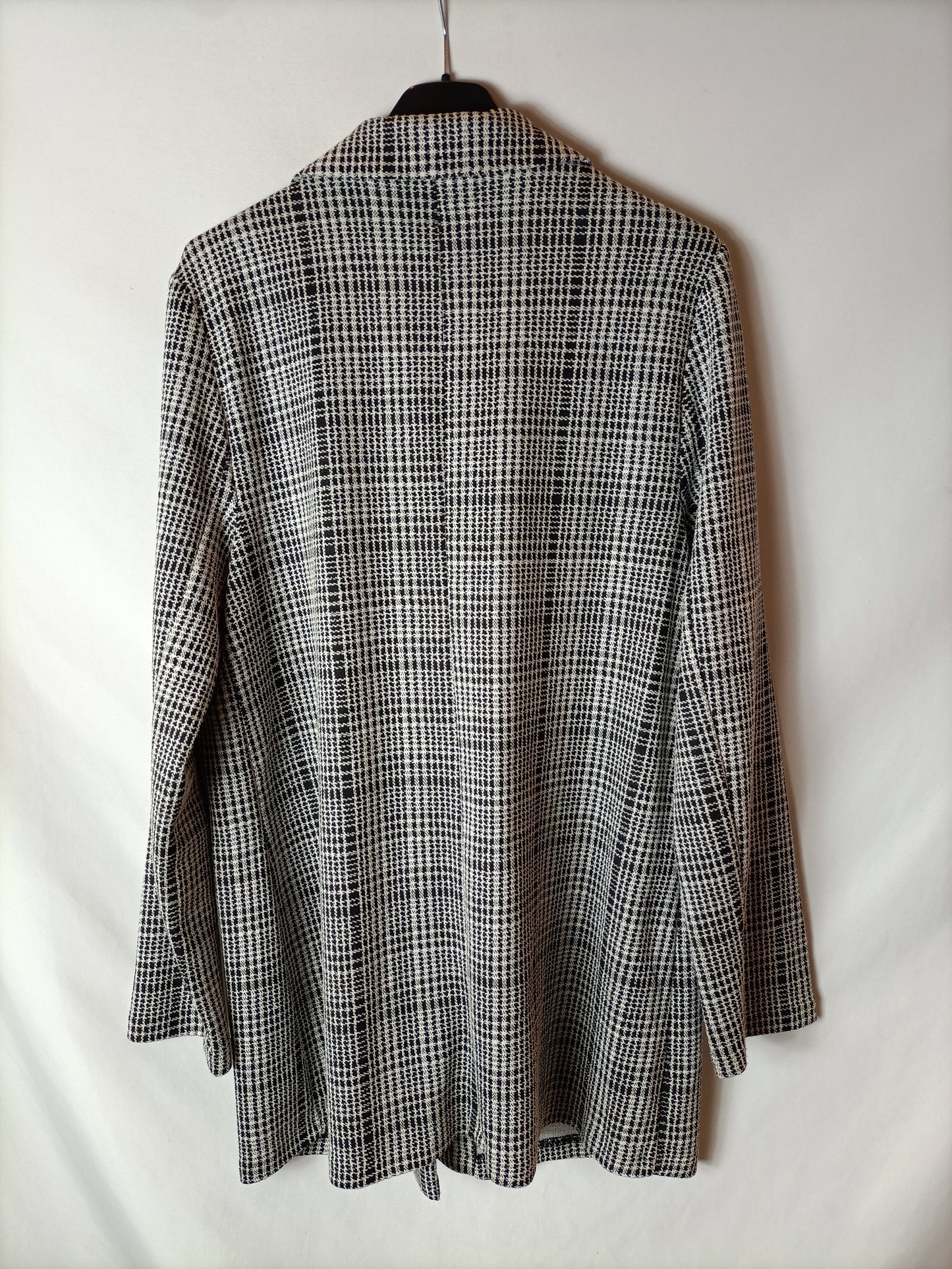 PRIMARK. Checked stretch blazer, size 38