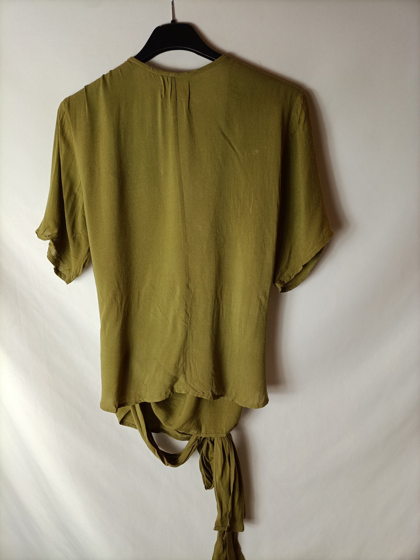 YOLI&OTIS. Green wrap tops Your(s)