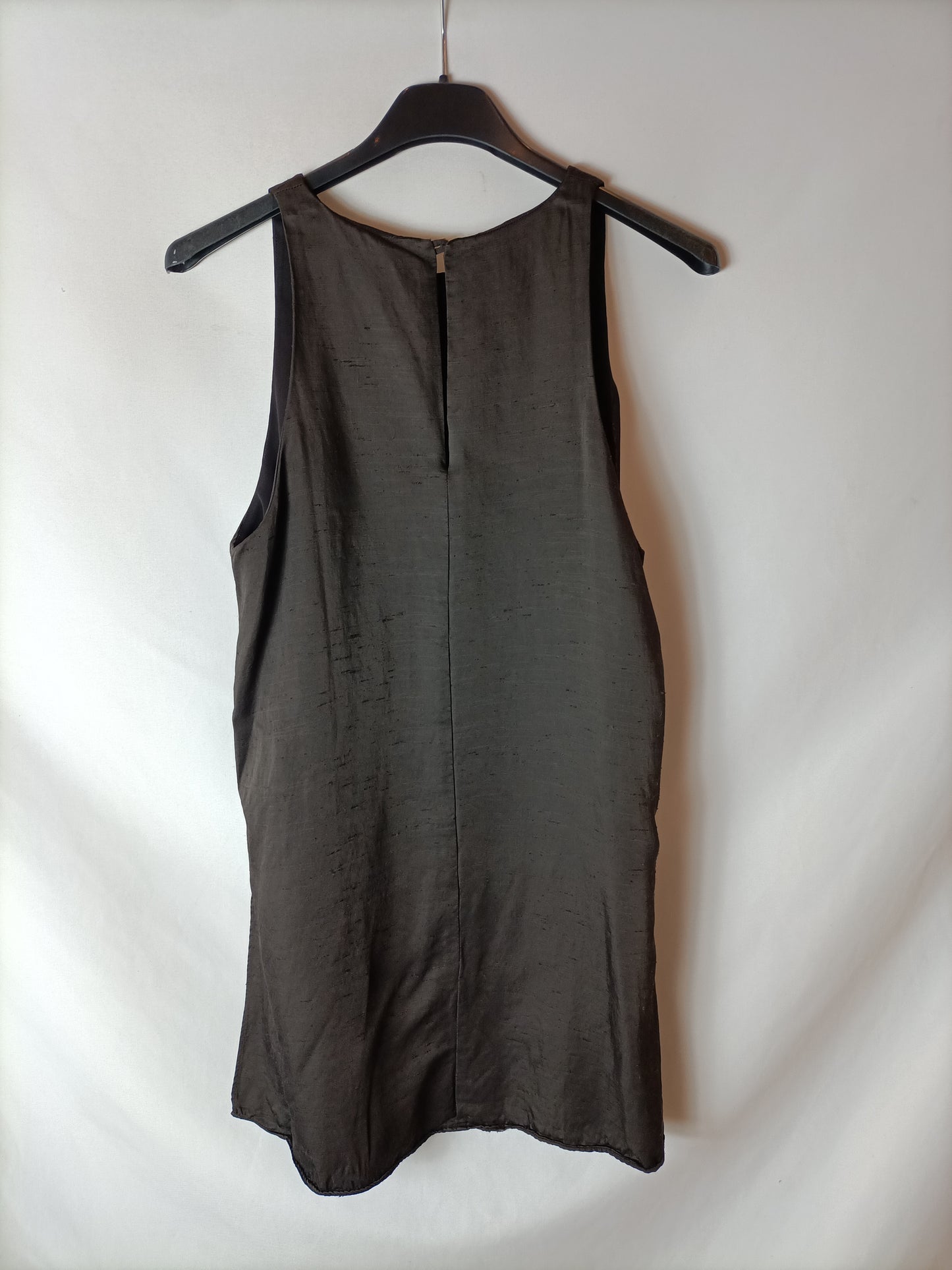 MASSIMO DUTTI. Brown texture top. T.S.