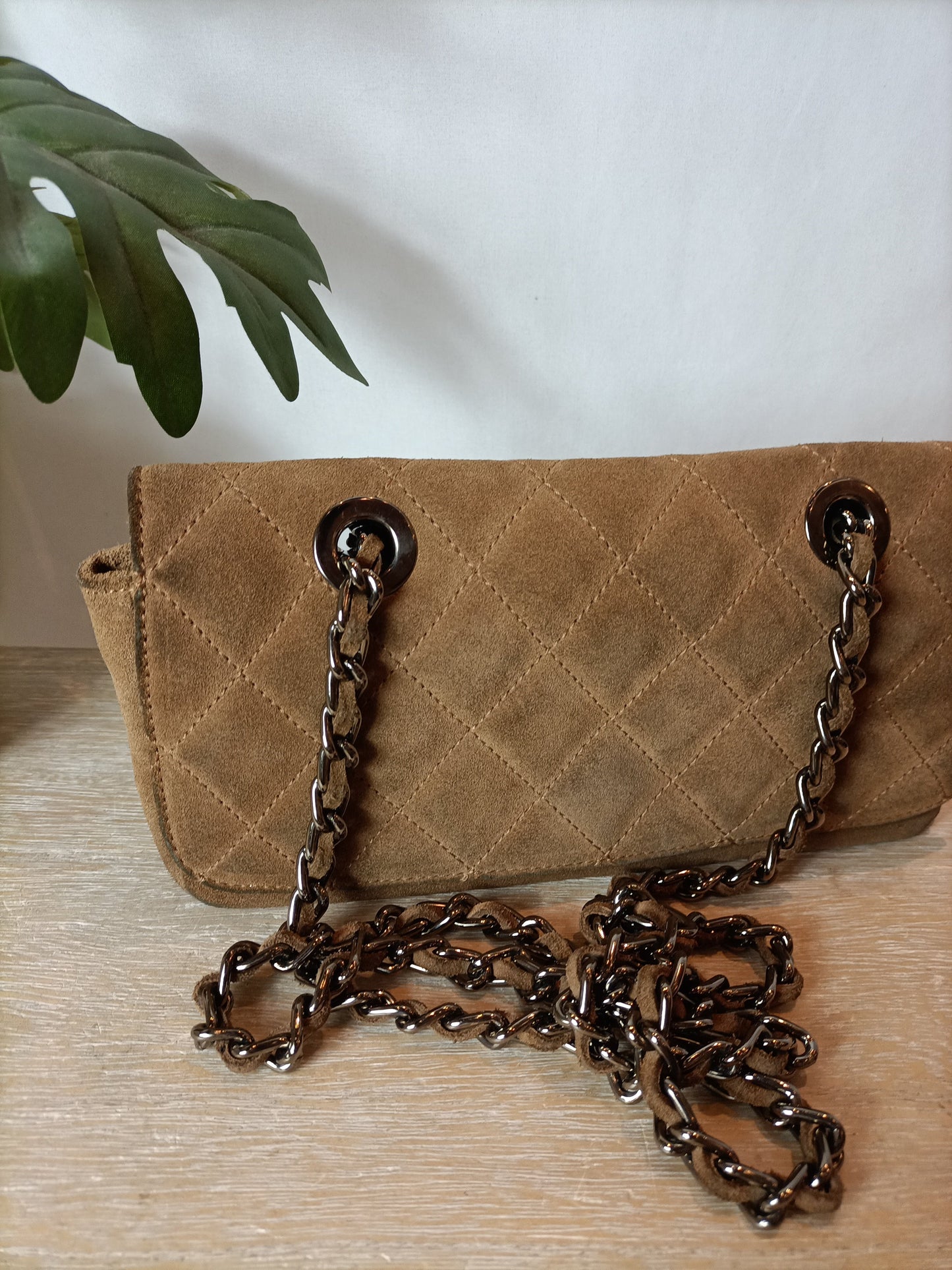 LURUEÑA. Mini camel bag (tara)