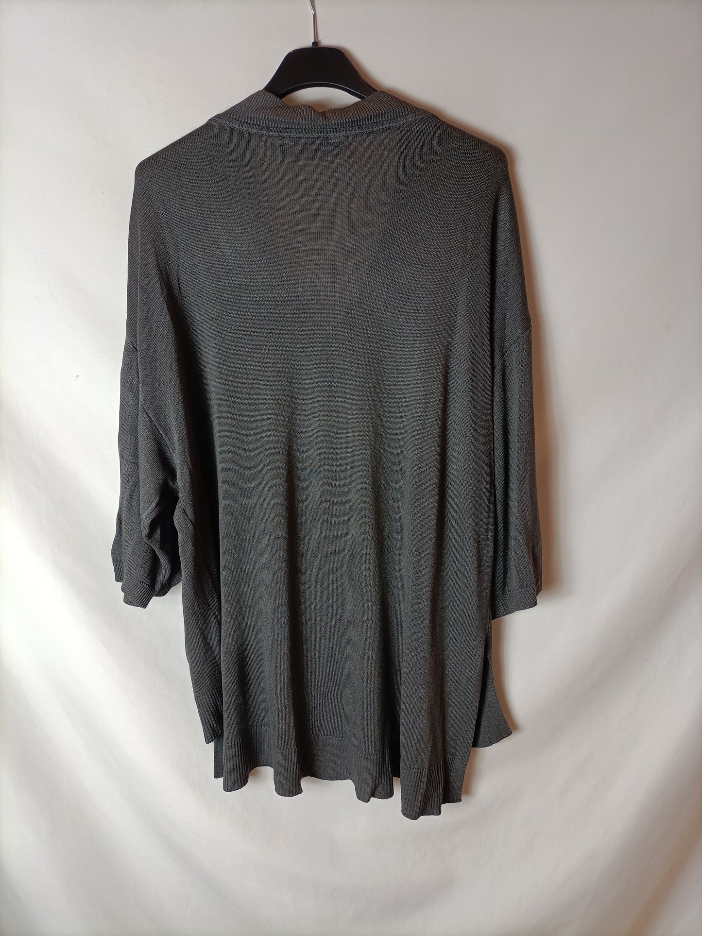 MIINTODAY. Thin oversized gray sweater. TM