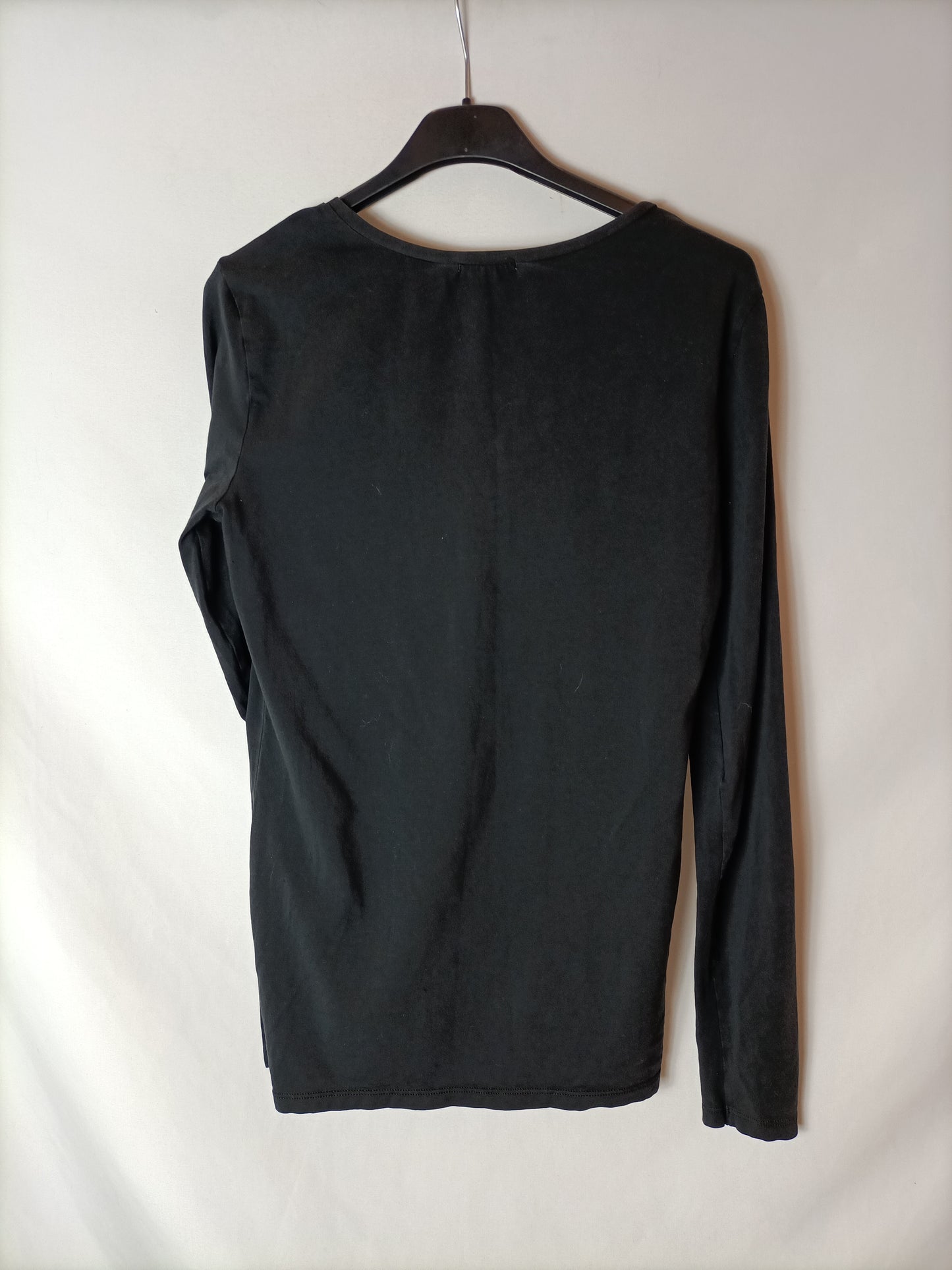 TENEZIS. Black Basic T-Shirt Tl