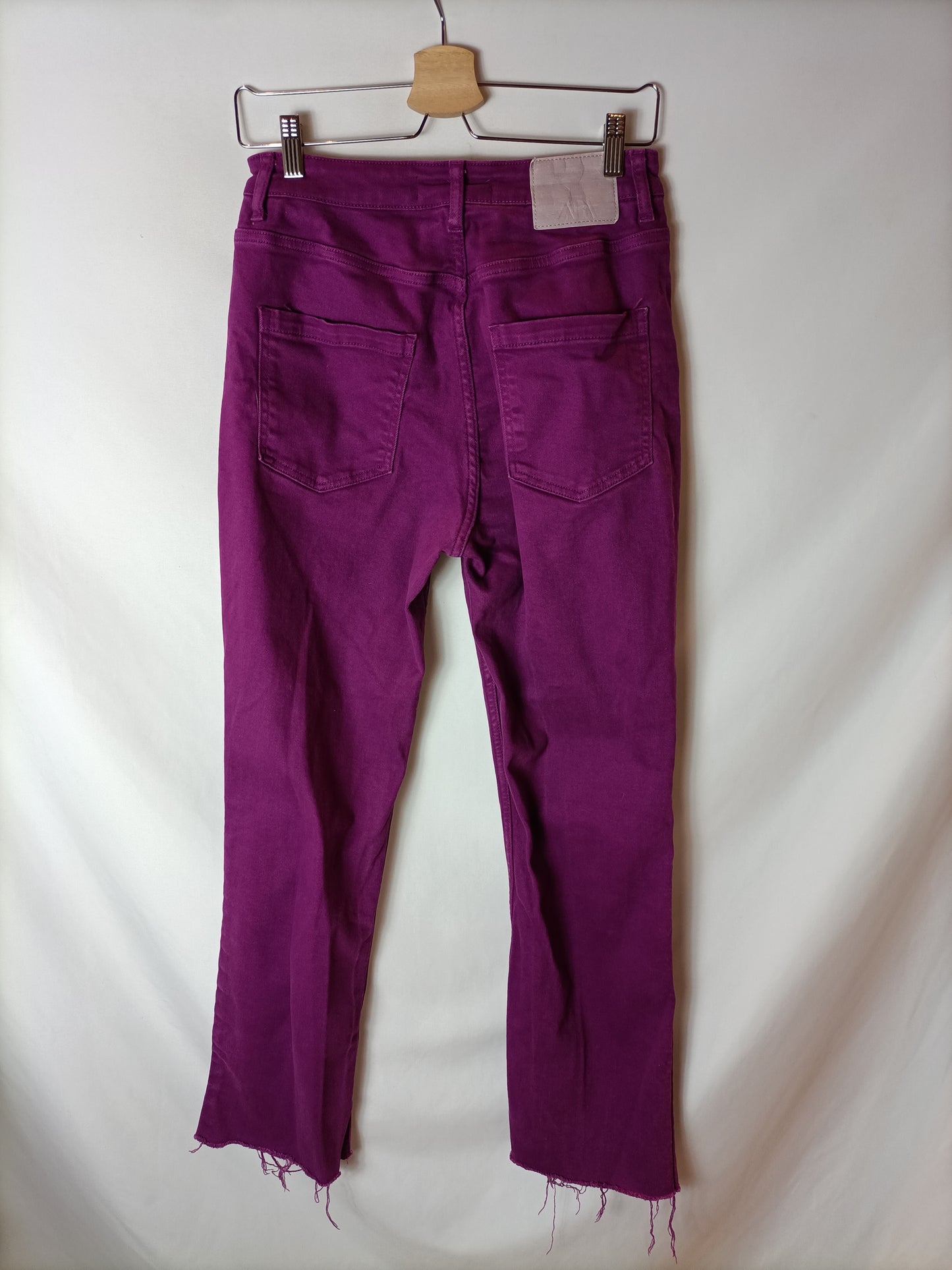 ZARA. Buganvilla denim trousers, size 40 (tara)