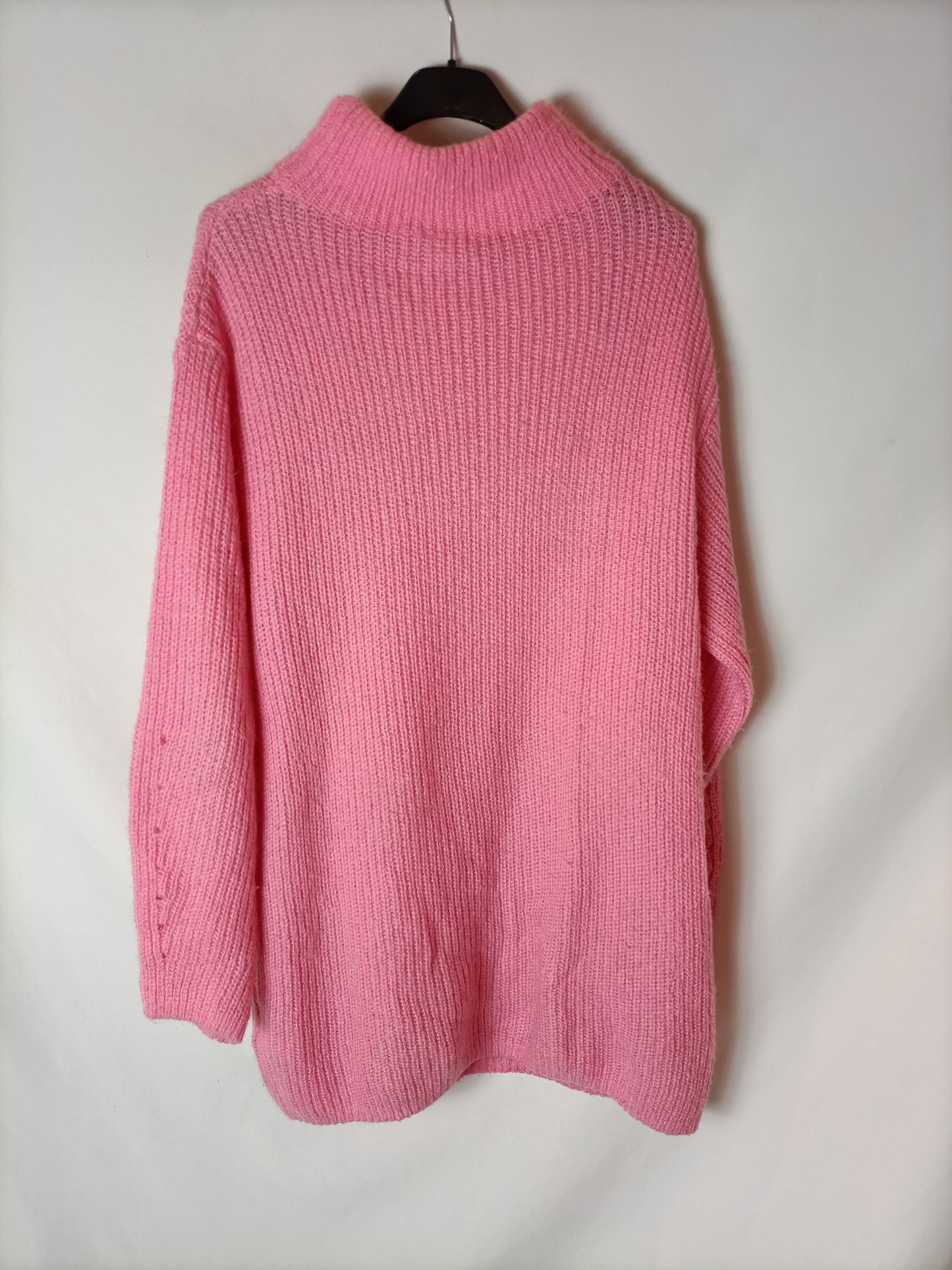 H&M. Jersey rosa oversized. T XS