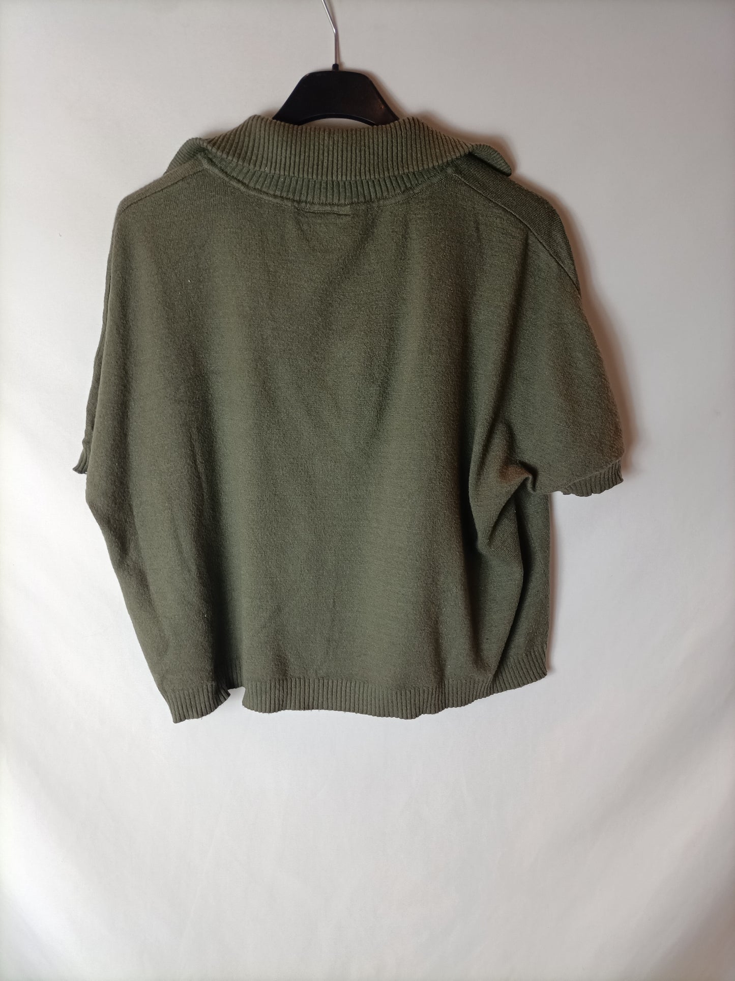 NOISY MAY. Top verde polero T.s(tara)