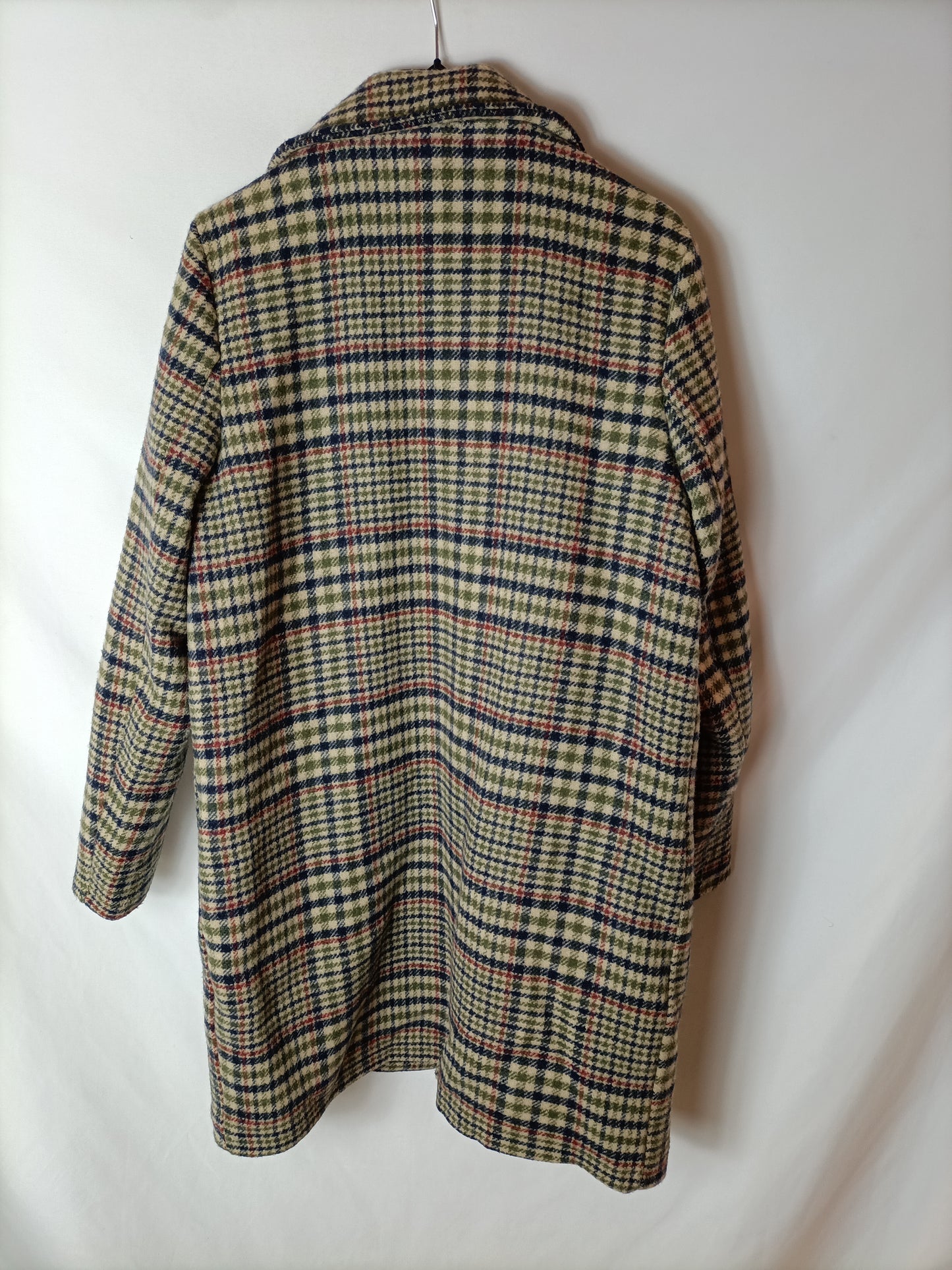 AMEÉ. Abrigo de cuadros T.l