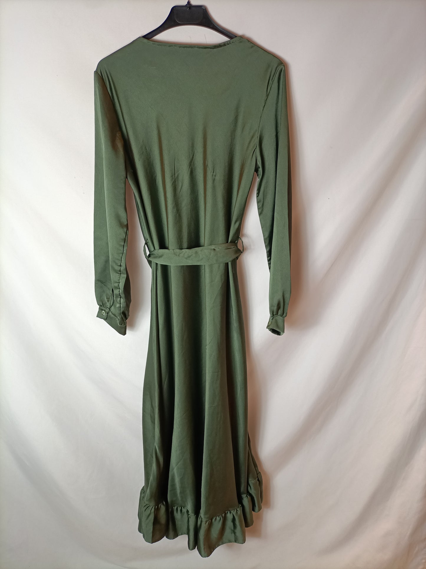 GARCONNE. Vestido largo verde T.u(s/m)