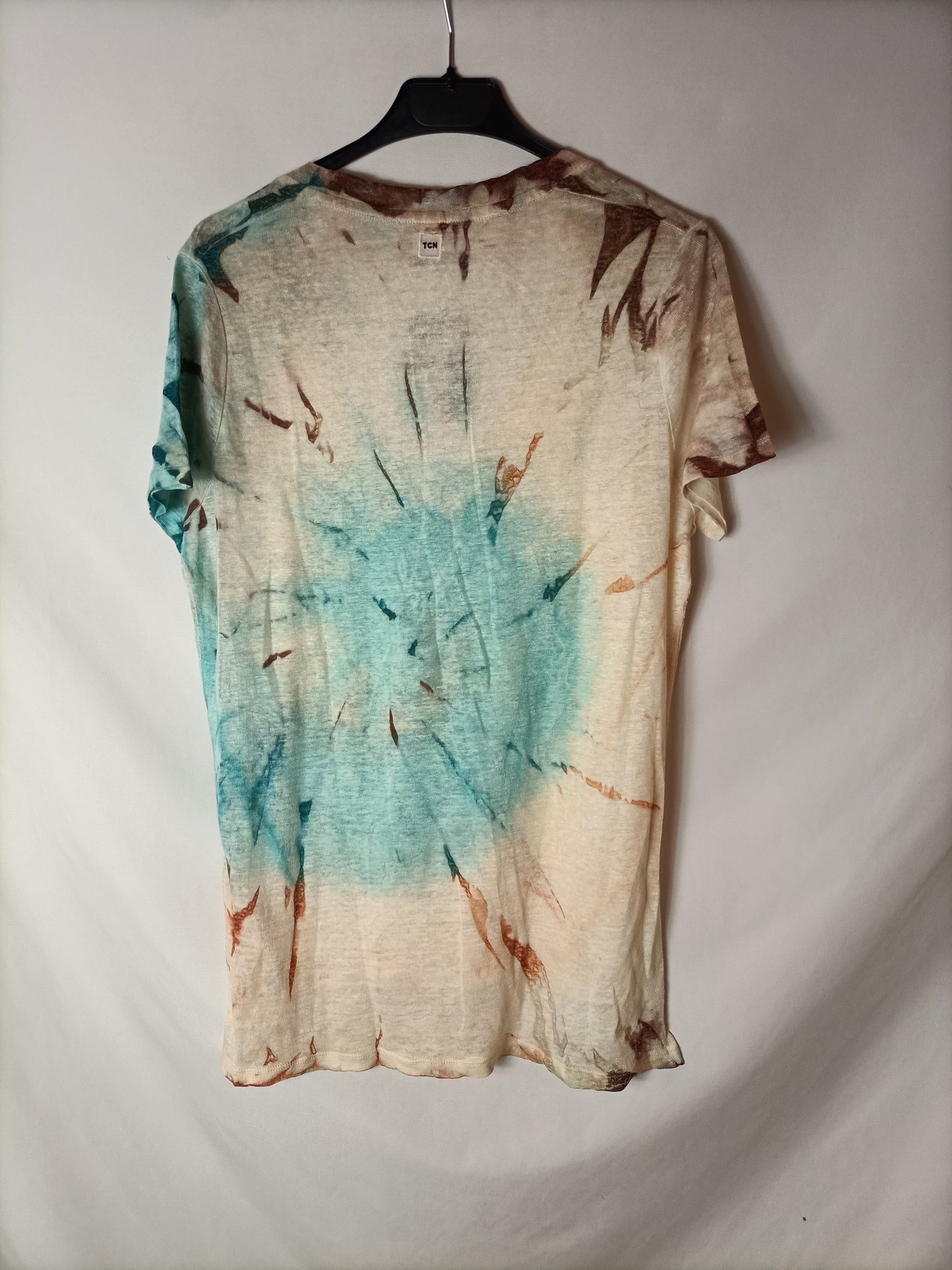 TCN. Camiseta tie dye rosas y azules T.s