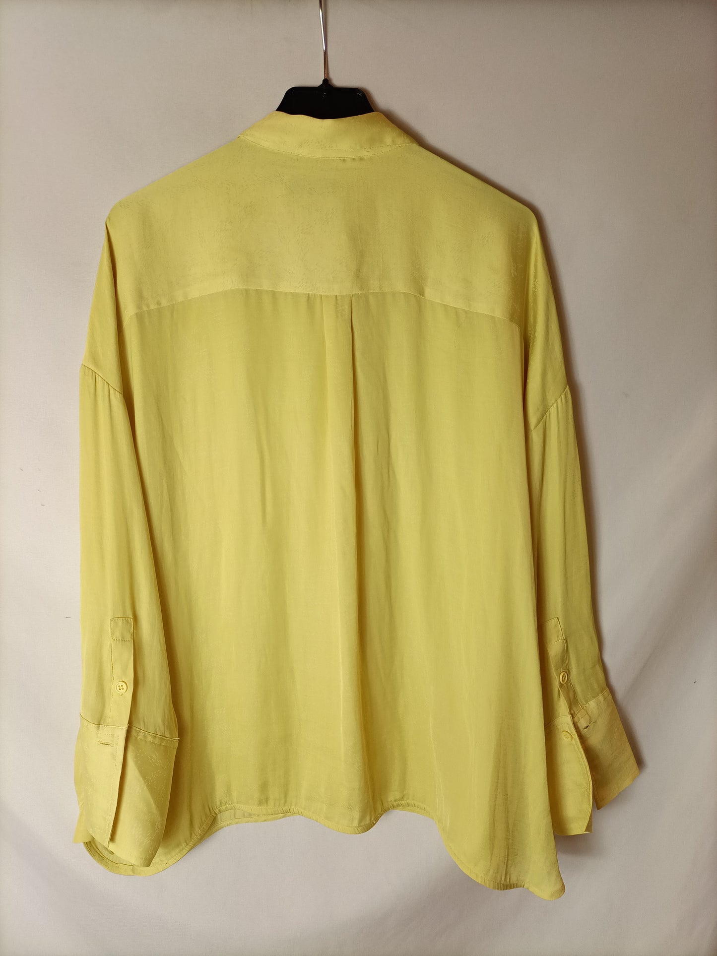 SAMSOE SAMSOE. Blusa amarilla print. T S