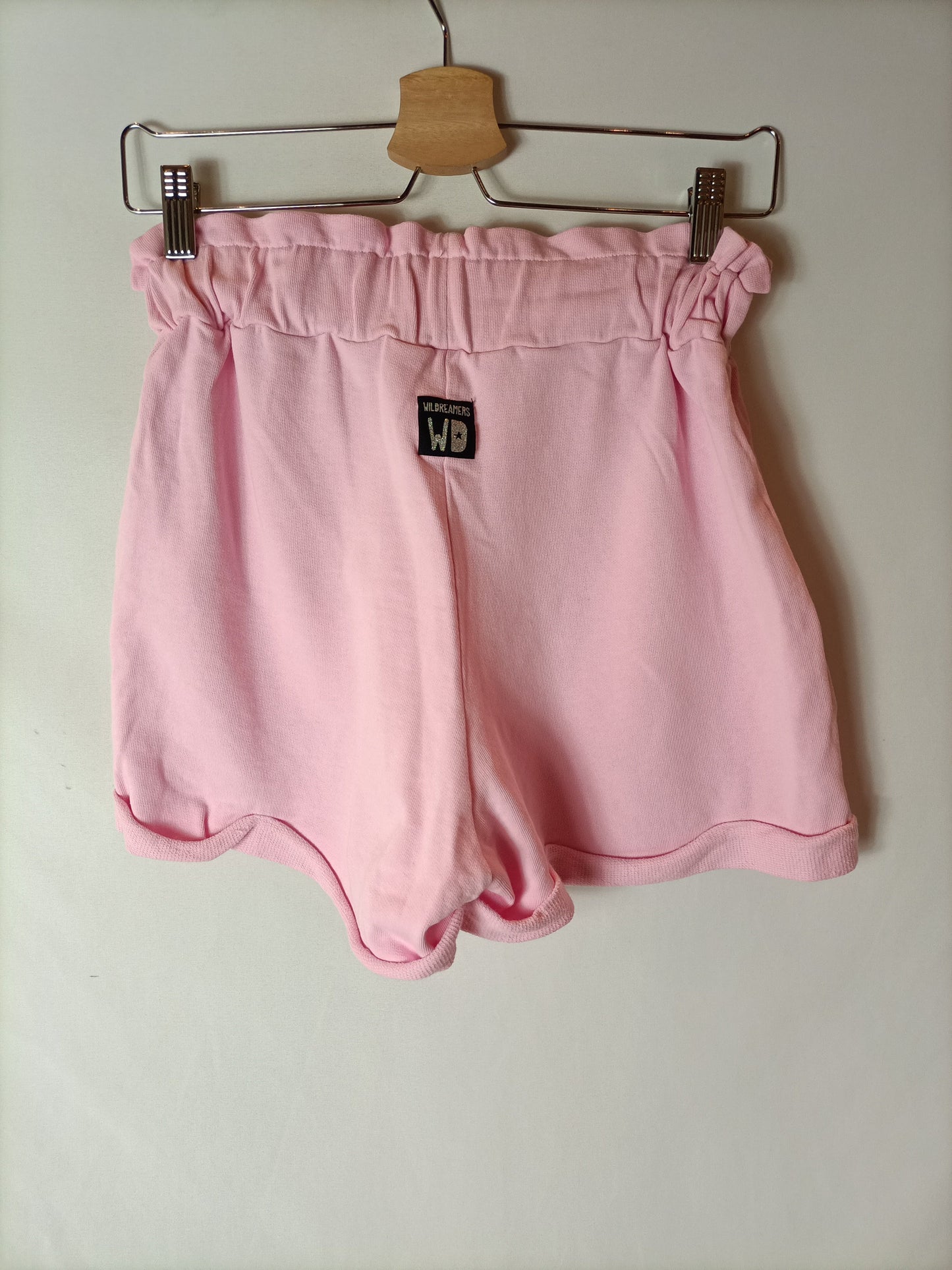 WILDREAMERS. Shorts felpa rosa claro. T XS