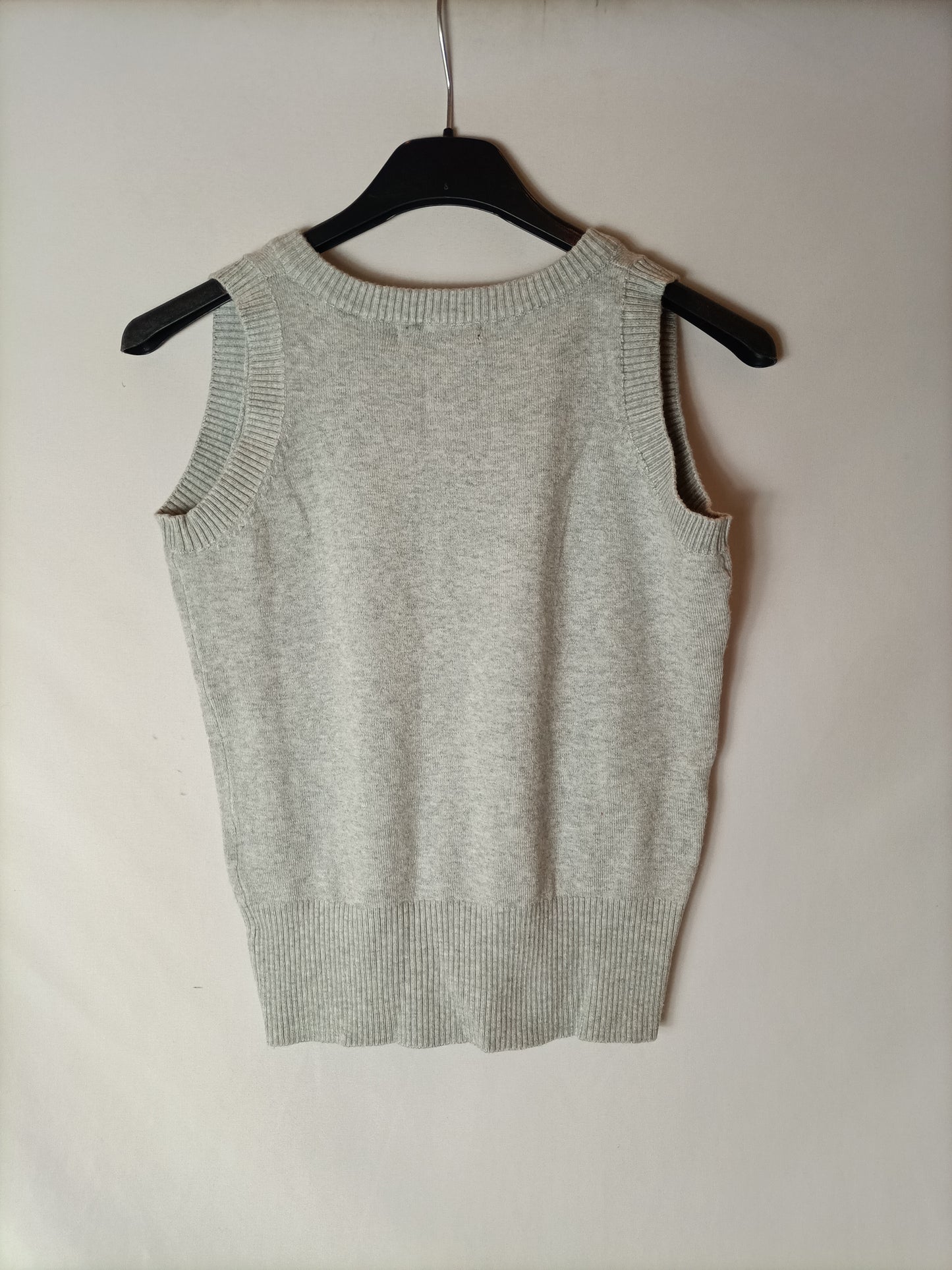 PRIMARK. Chaleco gris T.10/38(xs)