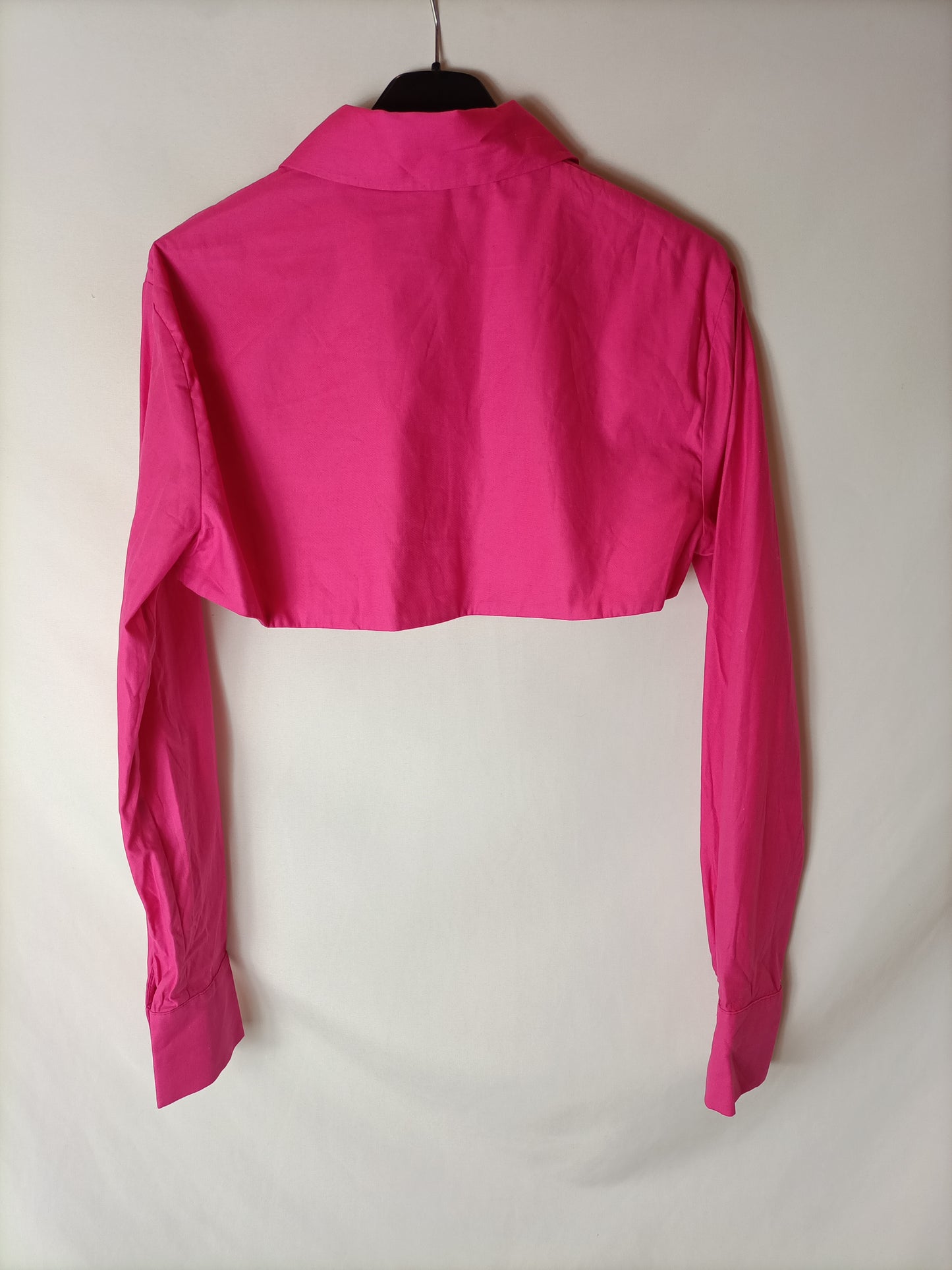 ZARA. Pink Ts Crop Top Blouse