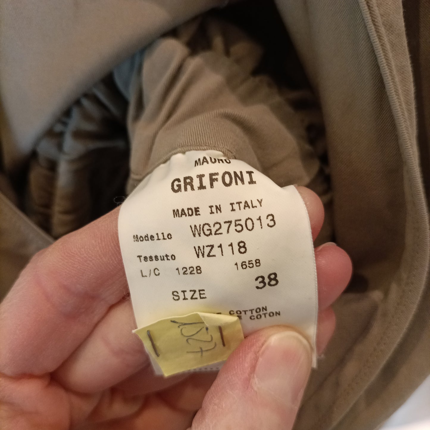 MAURO GRIFONI. Short green jumpsuit. T 38