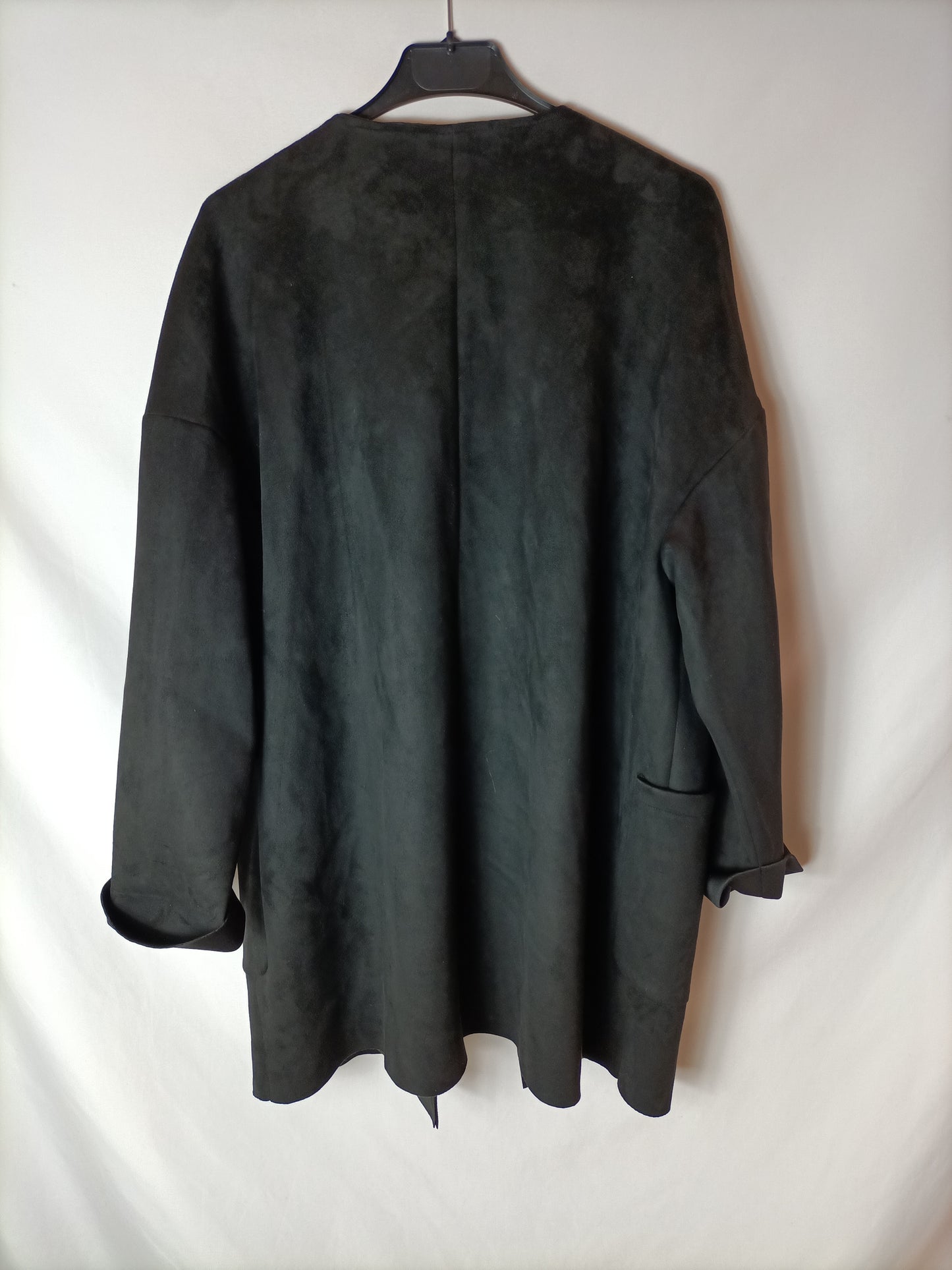 ZARA. Black suede jacket TM