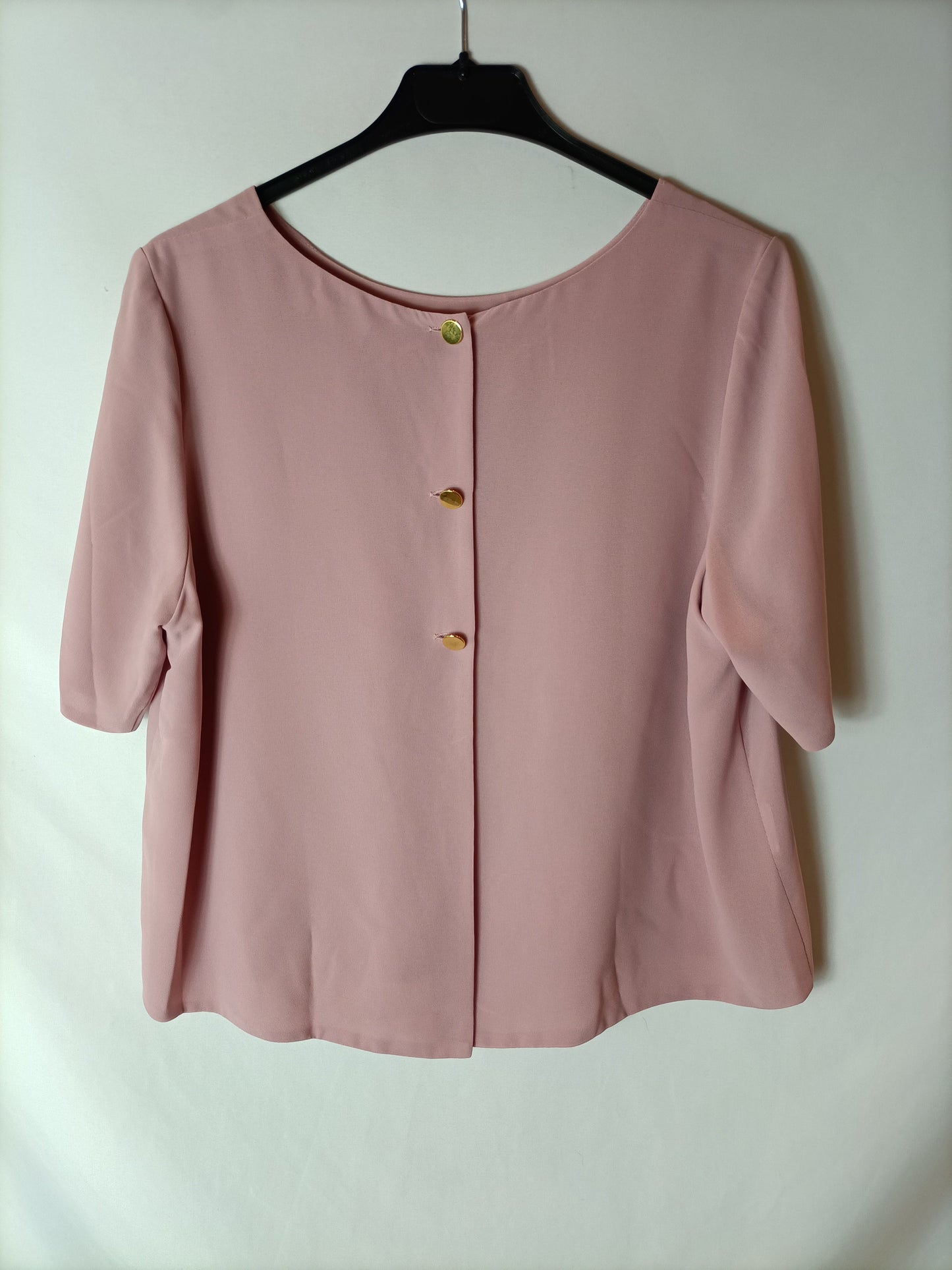 BIMANI. Pink short-sleeved blouse Tm