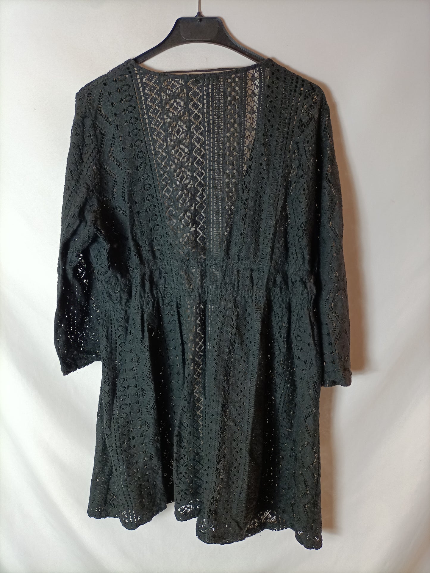 OYSHO. Black lace jacket Tm/l