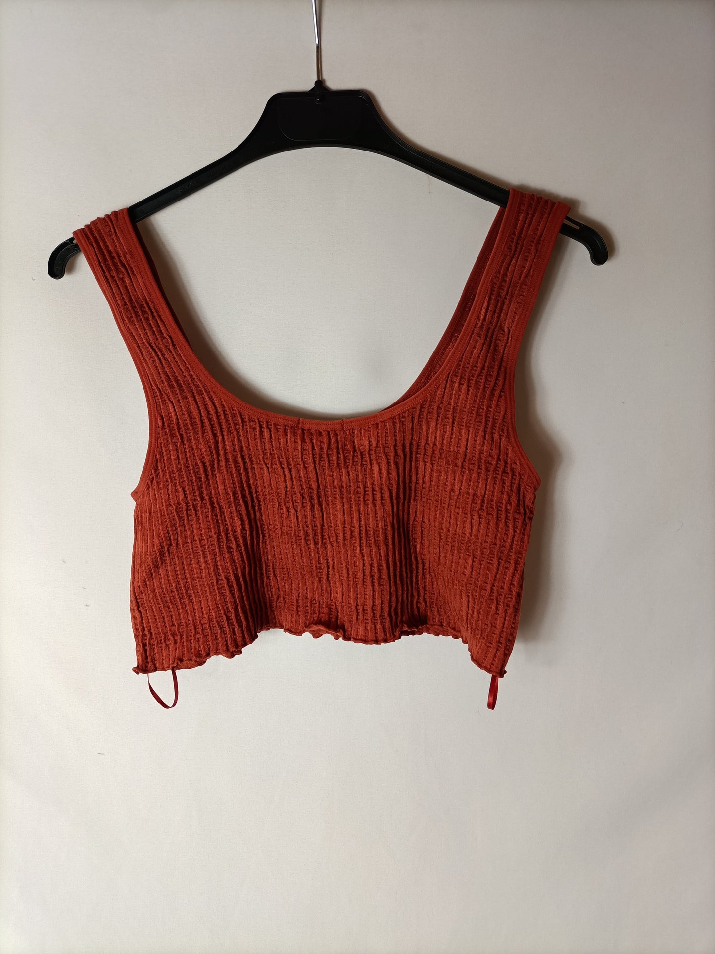 STRADIVARIUS. Top caldera elástico T.m