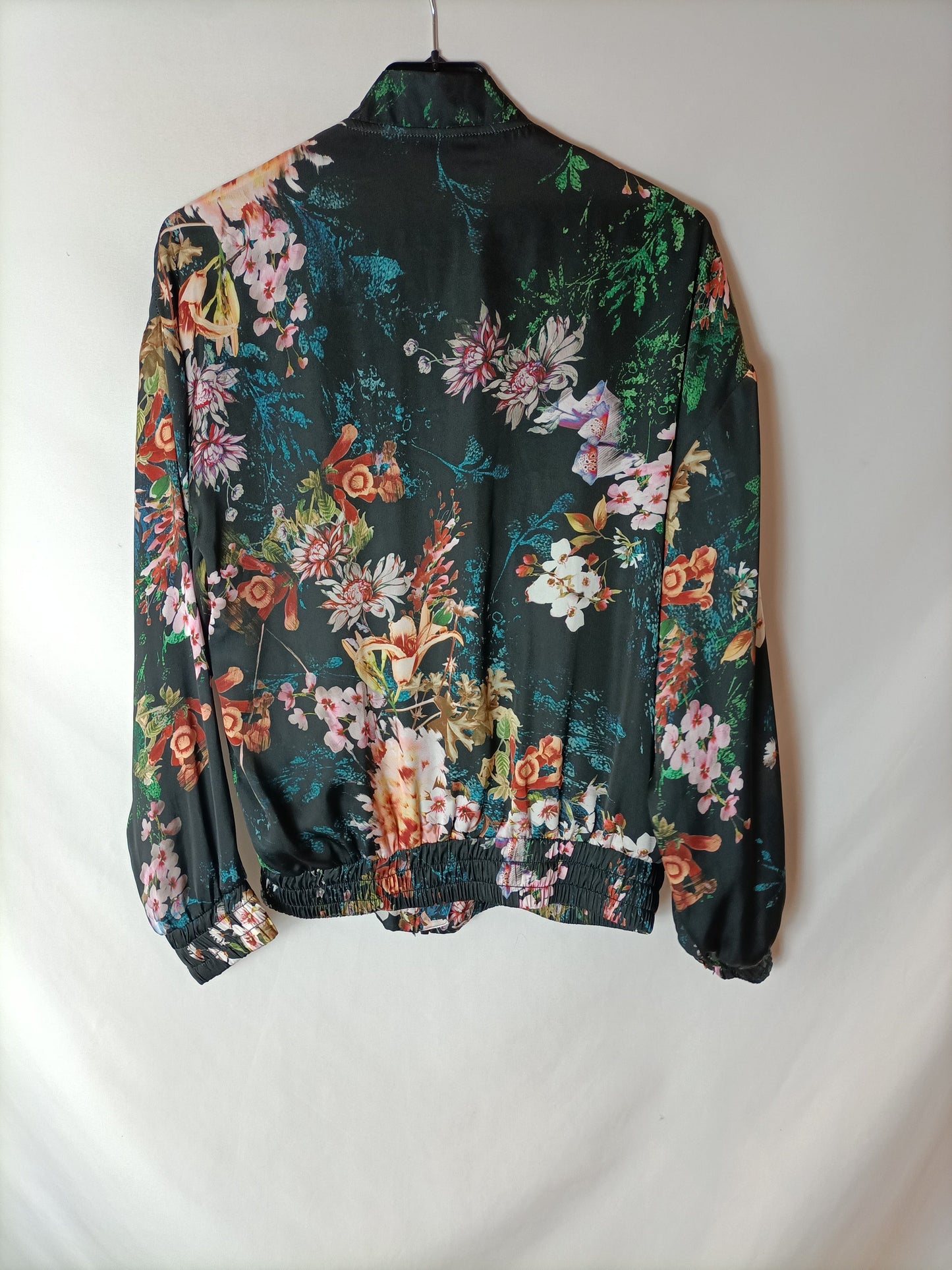 MANGO. Oversized printed fluid bomber. T XS
