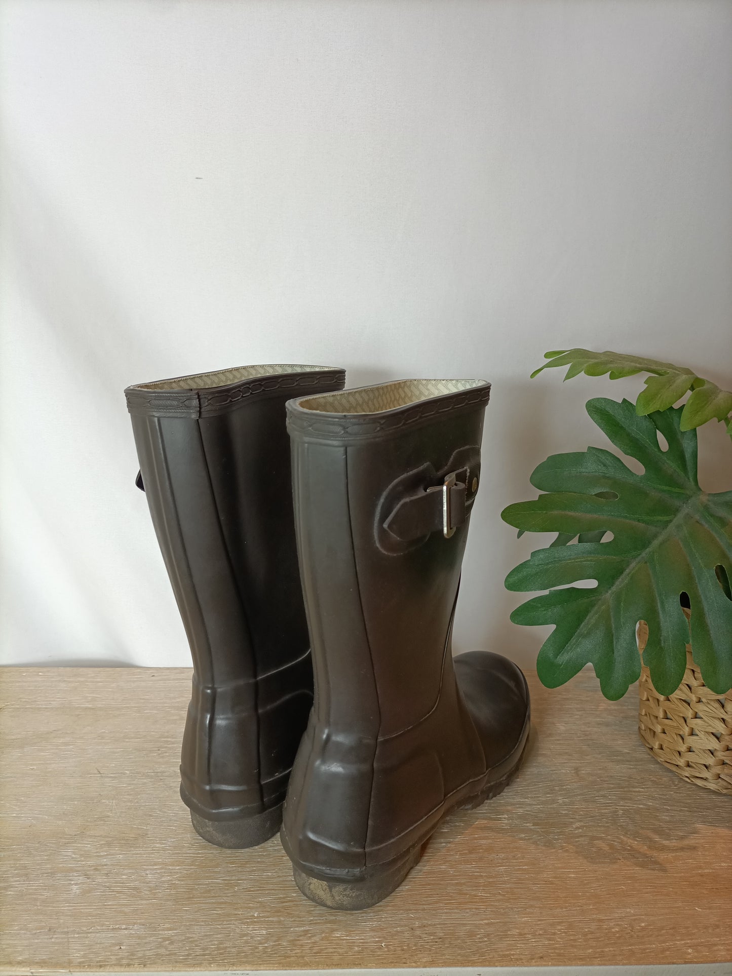 HUNTER. Botas de agua verdes T.35/36