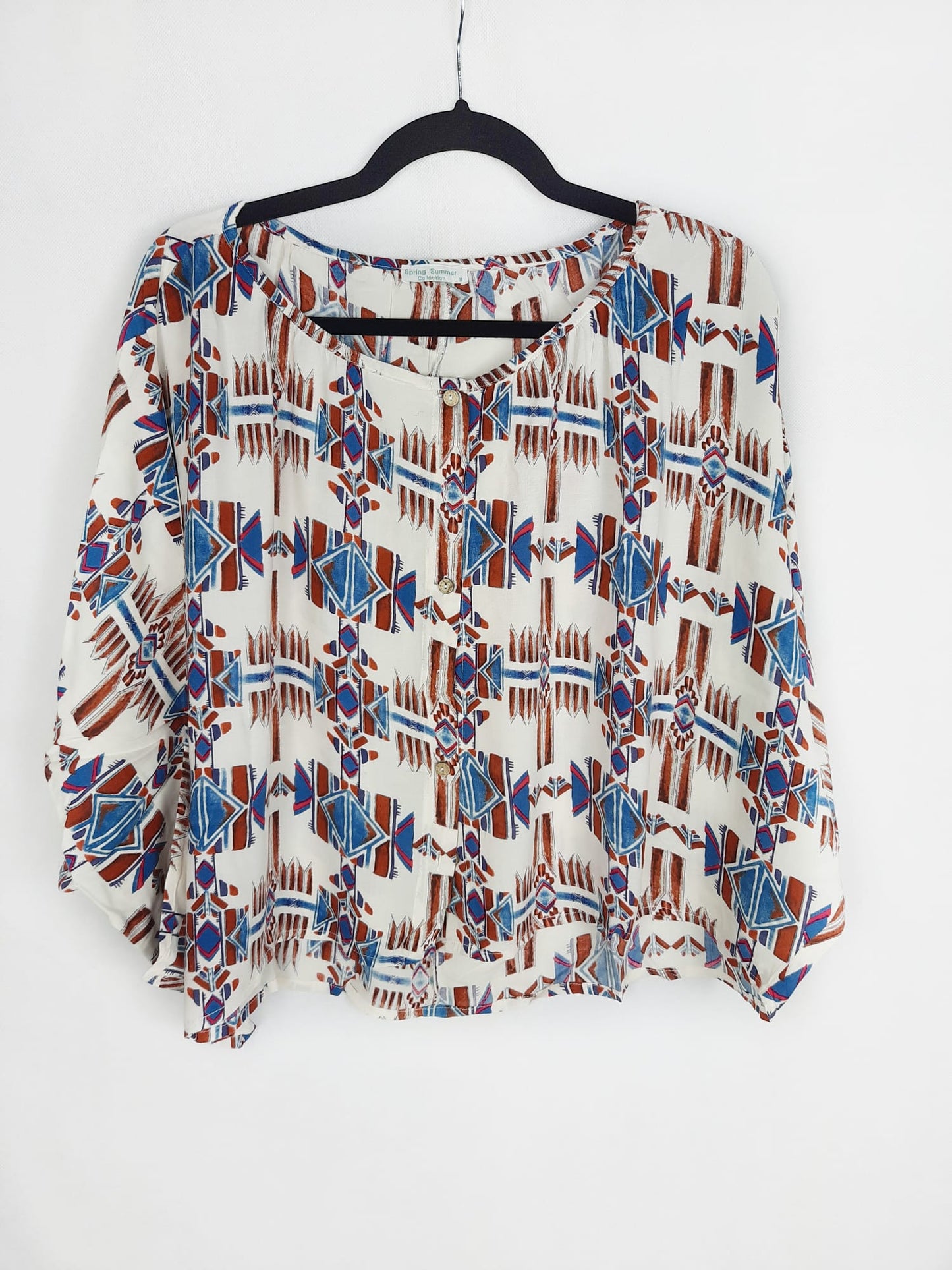 OTHERS. Printed shirt S. M