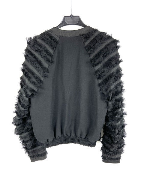 ZARA.Bomber flecos T.S