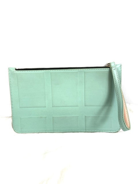 BIMBA Y LOLA.Bolso cartera aguamarina