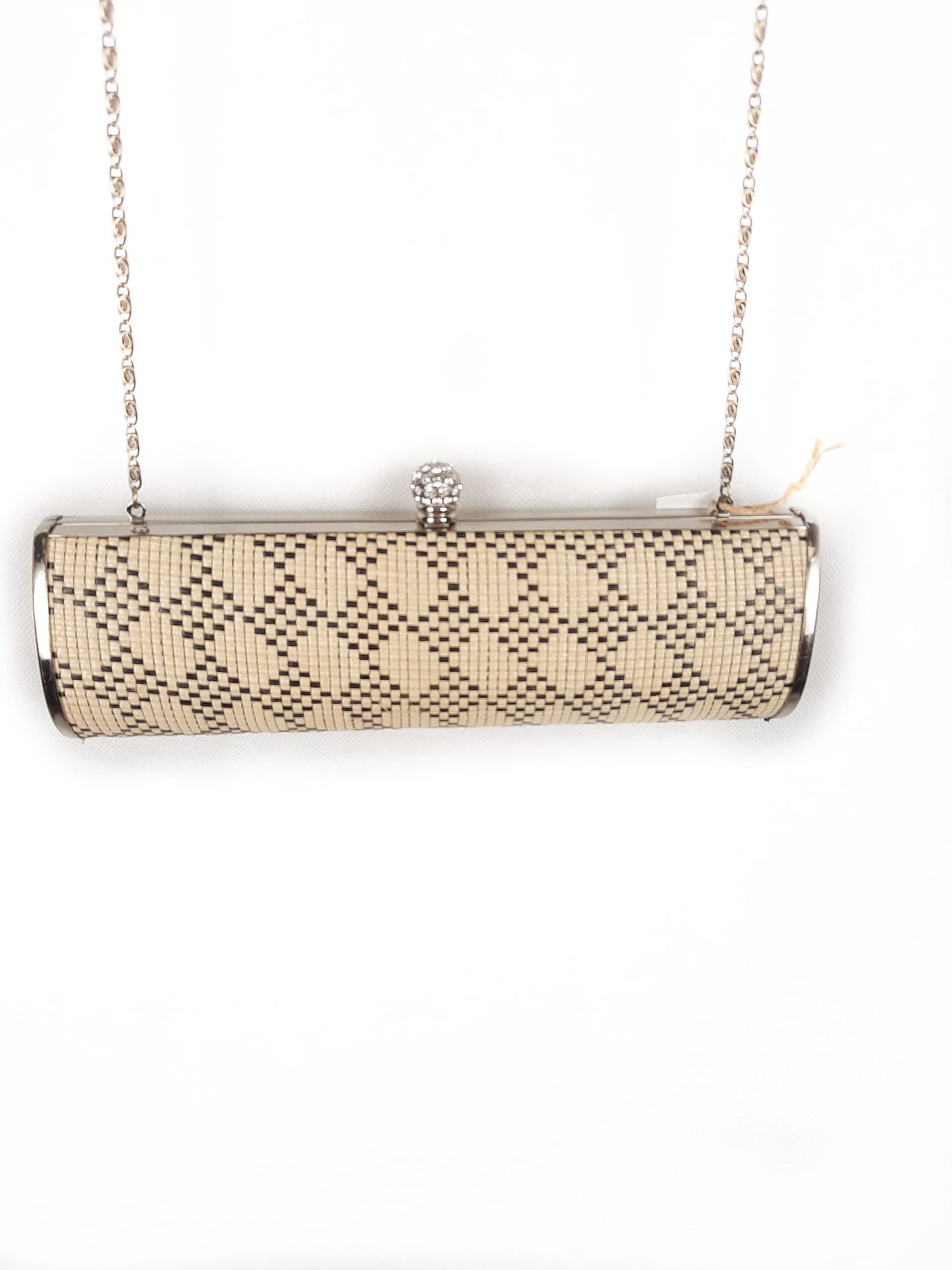 OTRAS.Bolso alargado mini beige