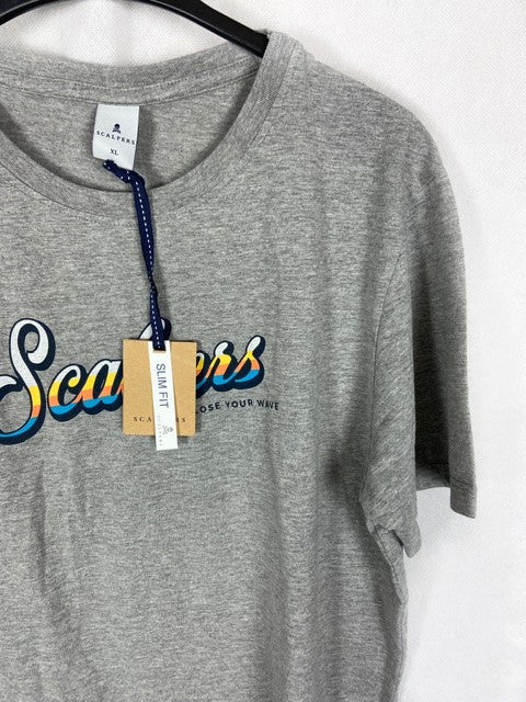 SCALPERS.Camiseta gris T.XL