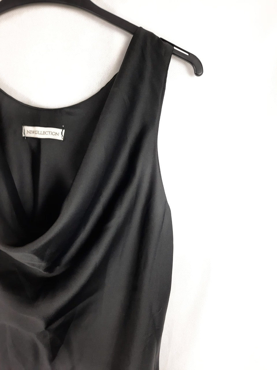 NEW COLLECTION.Blusa negra arreglada T.M/L